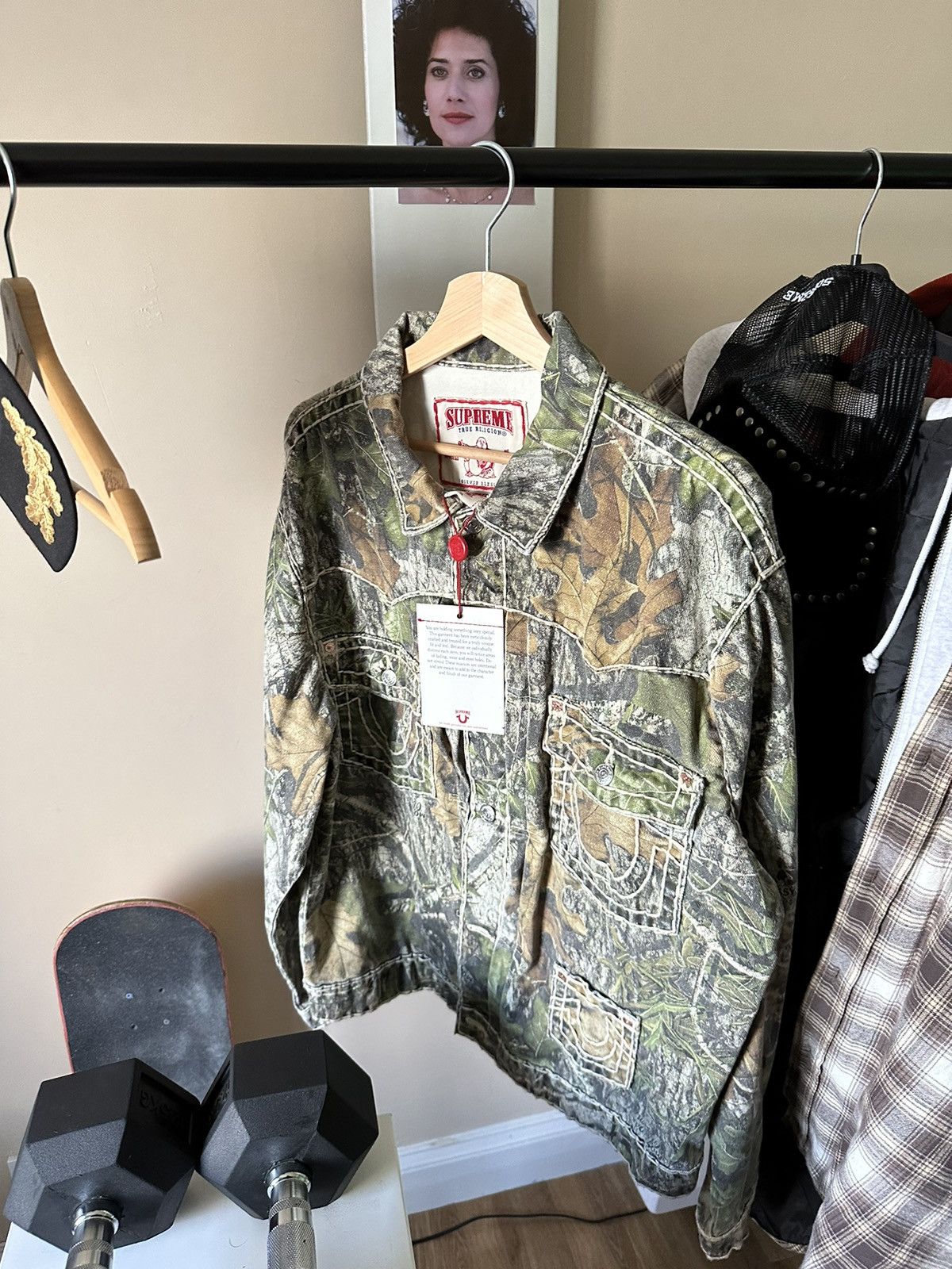 Supreme x True Religion Camo Denim Jacket