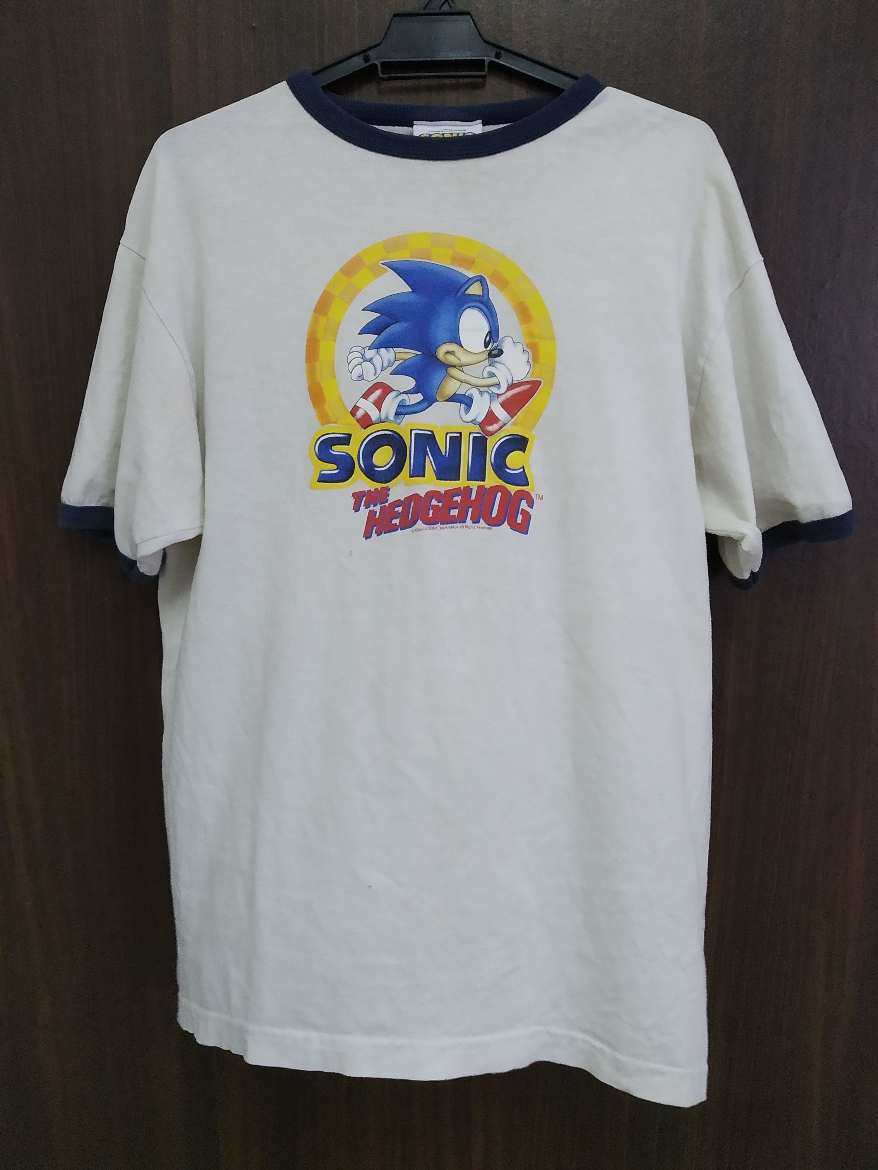 Cartoon Network Ringer Super Sonic The Hedgehog Size US L / EU 52-54 / 3 - 1 Thumbnail