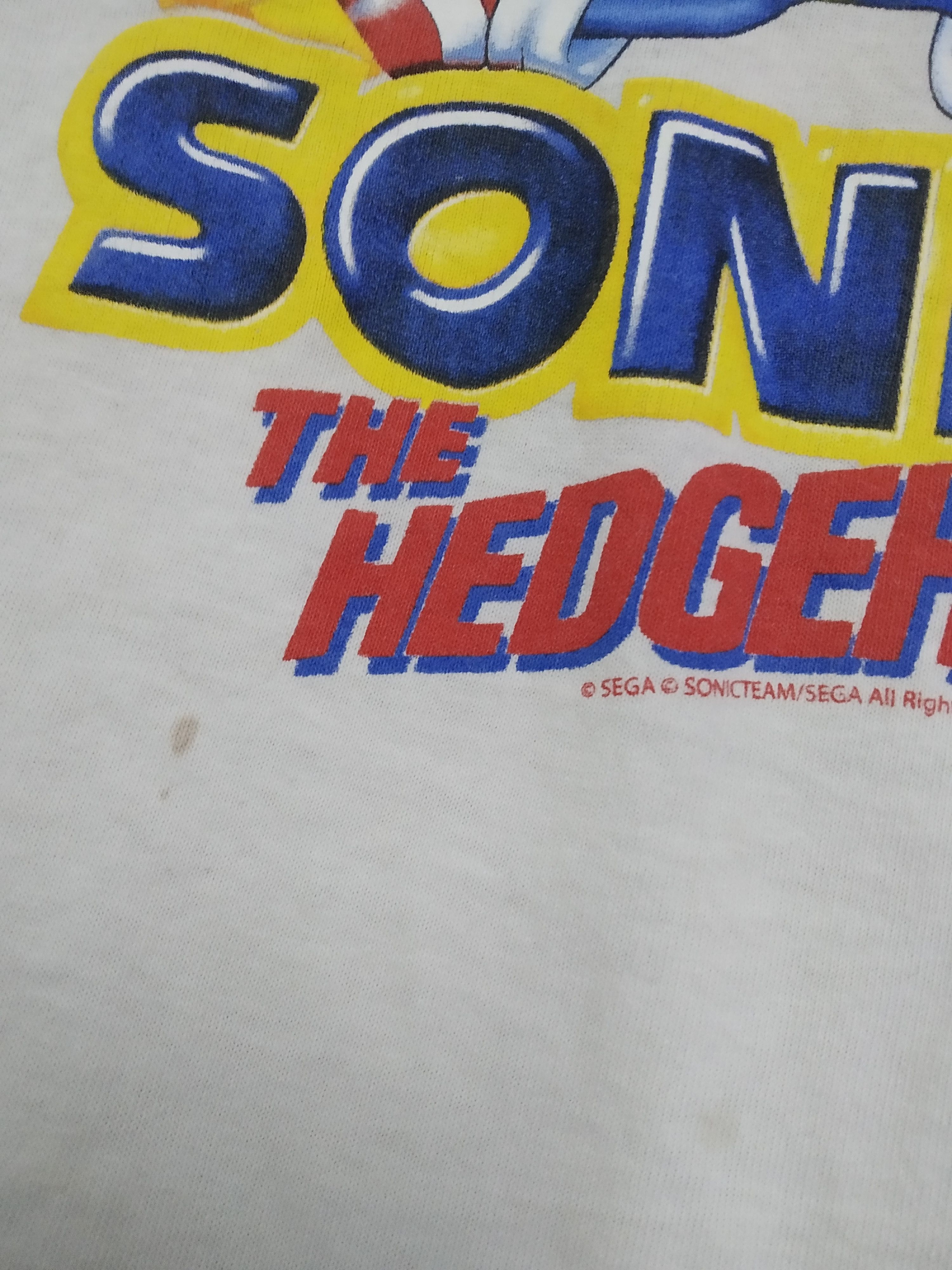 Cartoon Network Ringer Super Sonic The Hedgehog Size US L / EU 52-54 / 3 - 3 Thumbnail