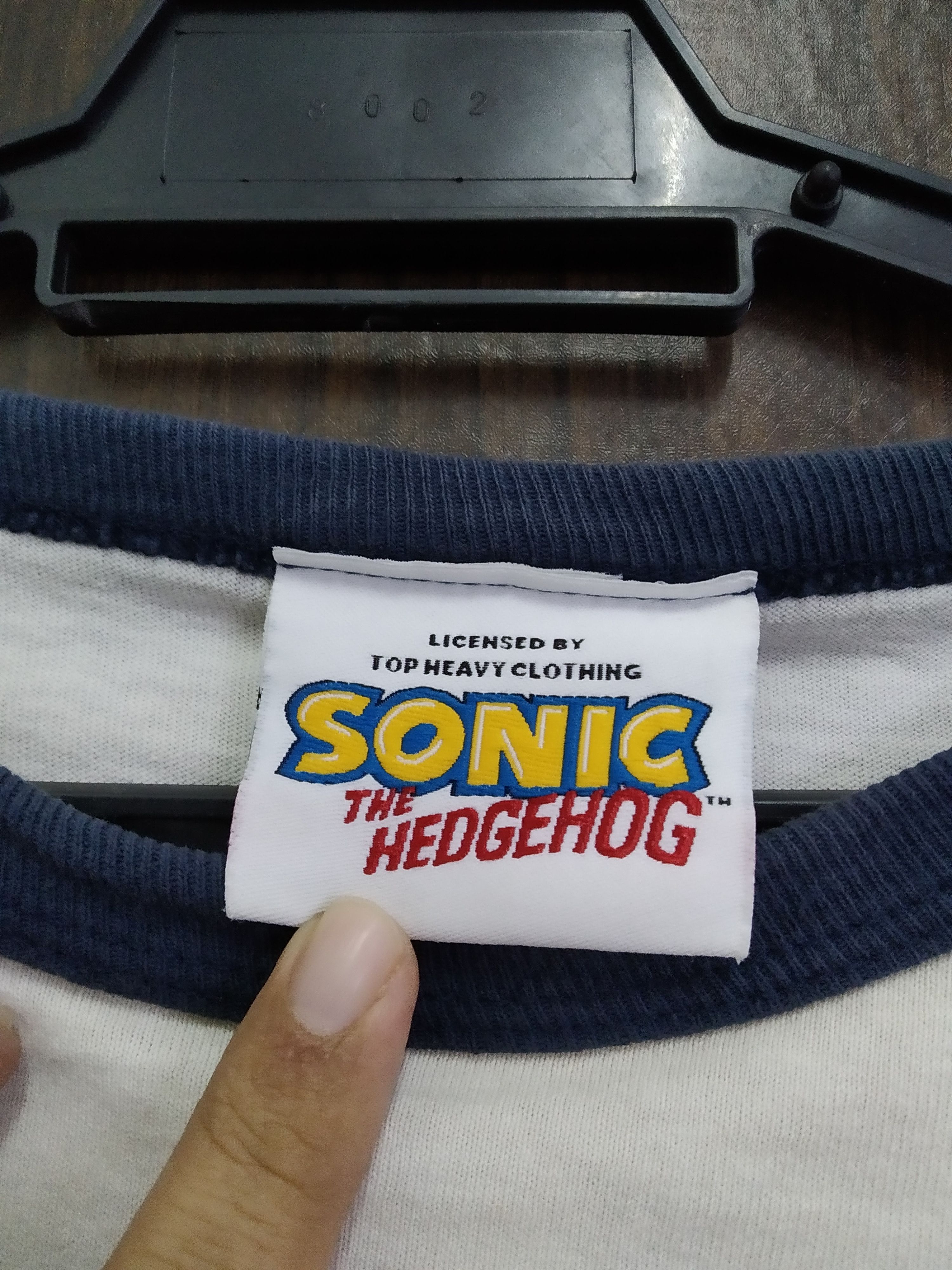 Cartoon Network Ringer Super Sonic The Hedgehog Size US L / EU 52-54 / 3 - 4 Thumbnail