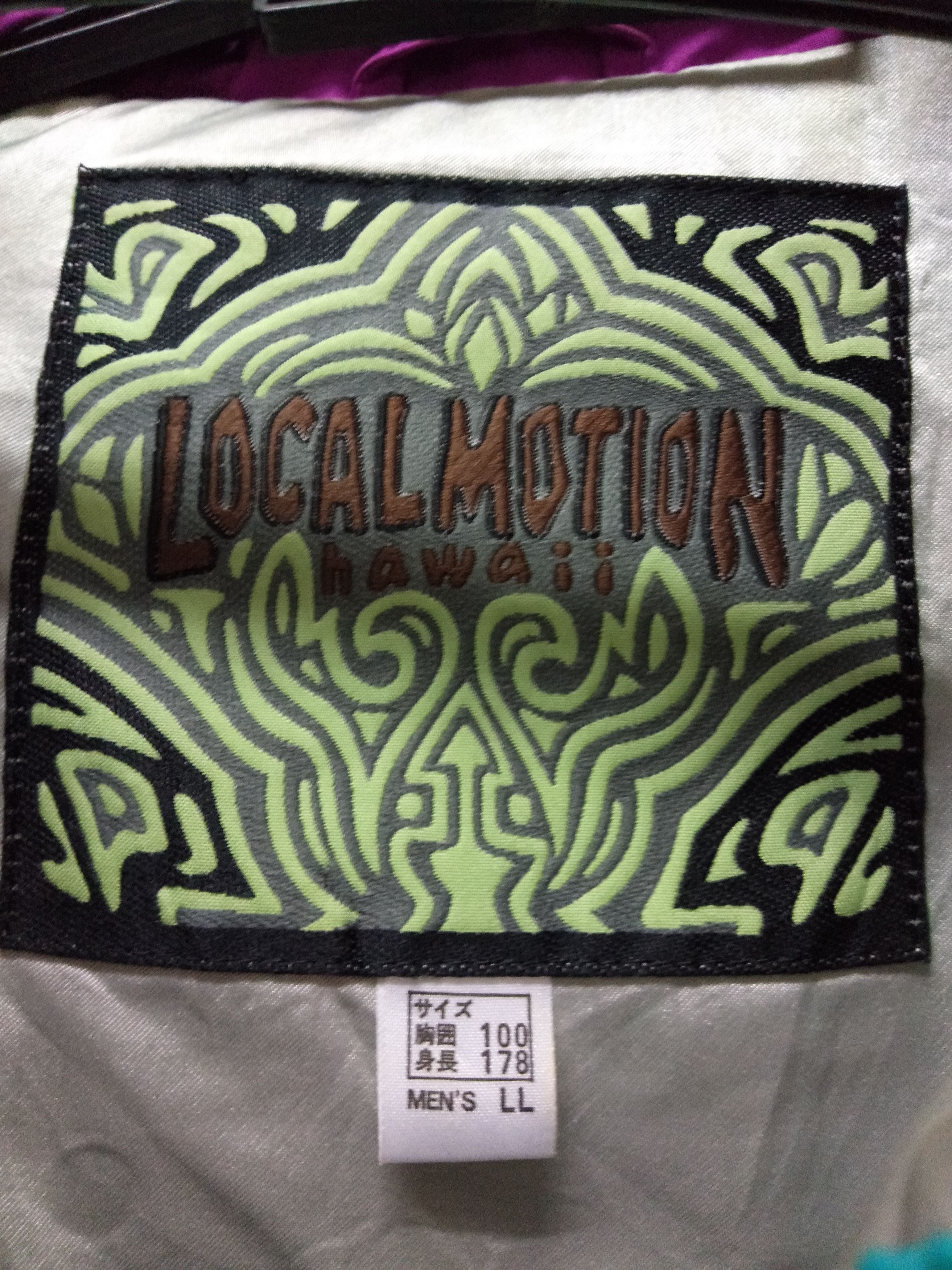 Japanese Brand Local motion Hawaii jacket Size US XL / EU 56 / 4 - 11 Thumbnail