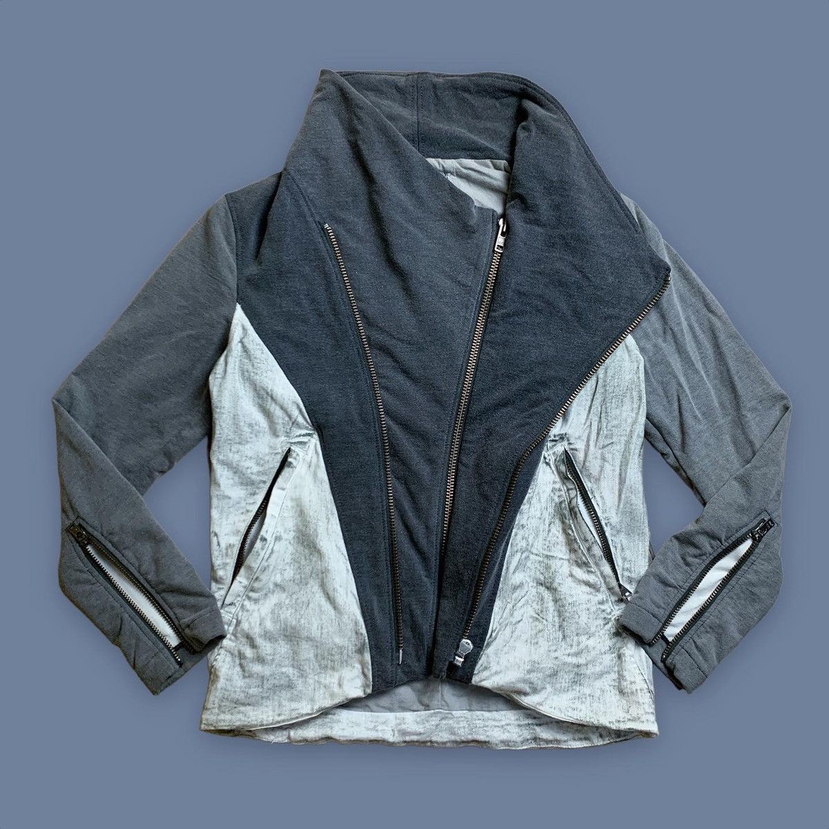 RARE❤️‍🔥Helmut Lang Asymmetric Fading Colors Jacket