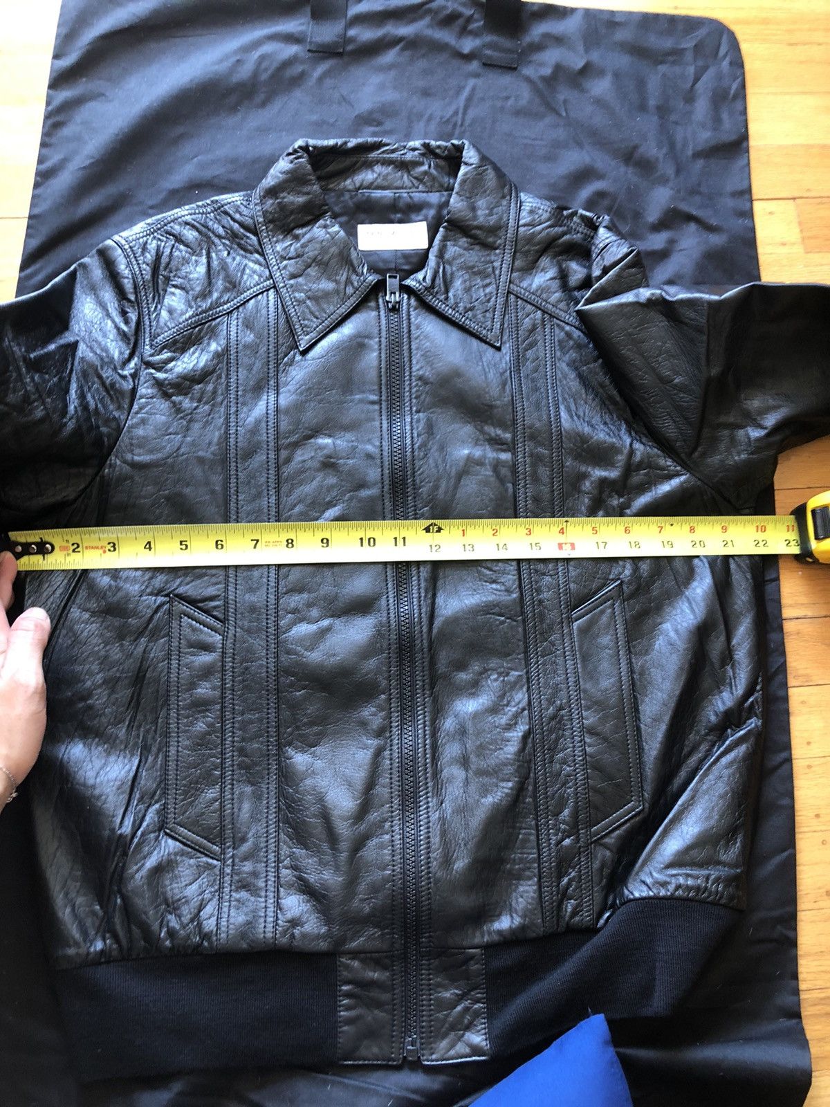 Hedi Slimane × Saint Laurent Paris Saint Laurent Fw16 crystal explosion leather bomber Size US L / EU 52-54 / 3 - 10 Thumbnail