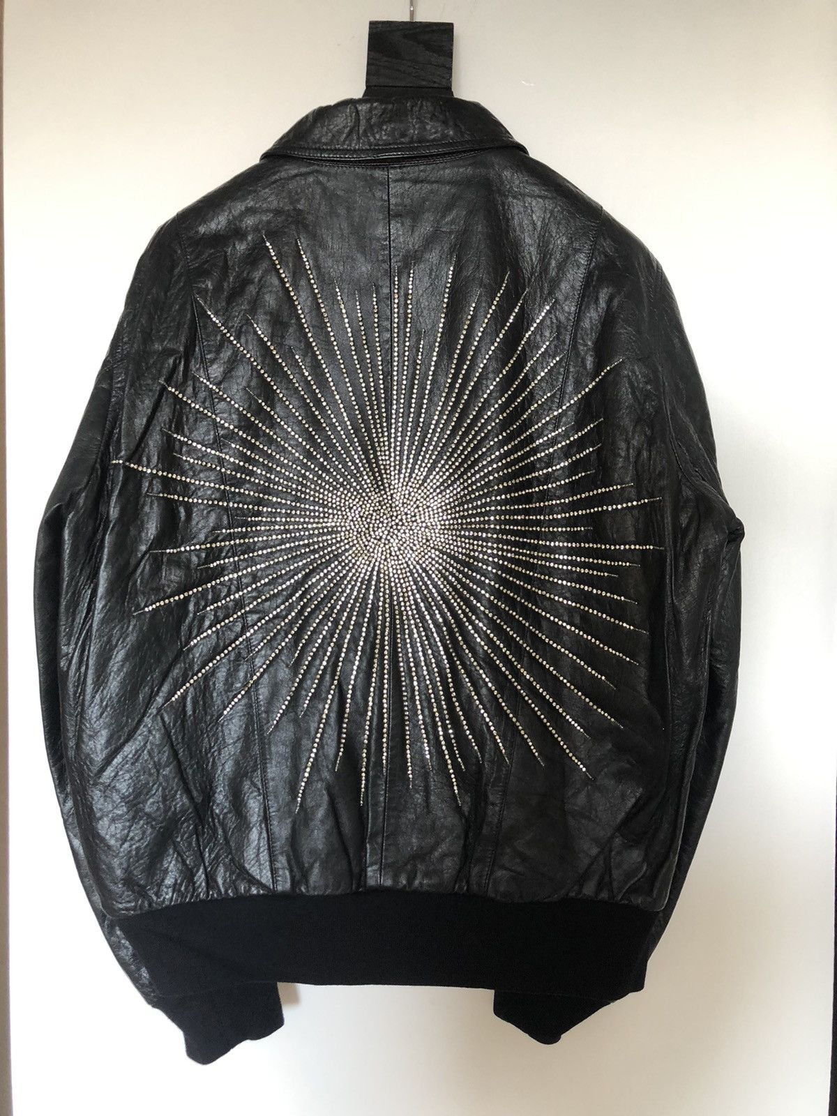 Hedi Slimane × Saint Laurent Paris Saint Laurent Fw16 crystal explosion leather bomber Size US L / EU 52-54 / 3 - 2 Thumbnail