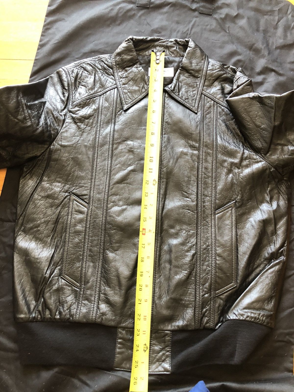 Hedi Slimane × Saint Laurent Paris Saint Laurent Fw16 crystal explosion leather bomber Size US L / EU 52-54 / 3 - 11 Thumbnail