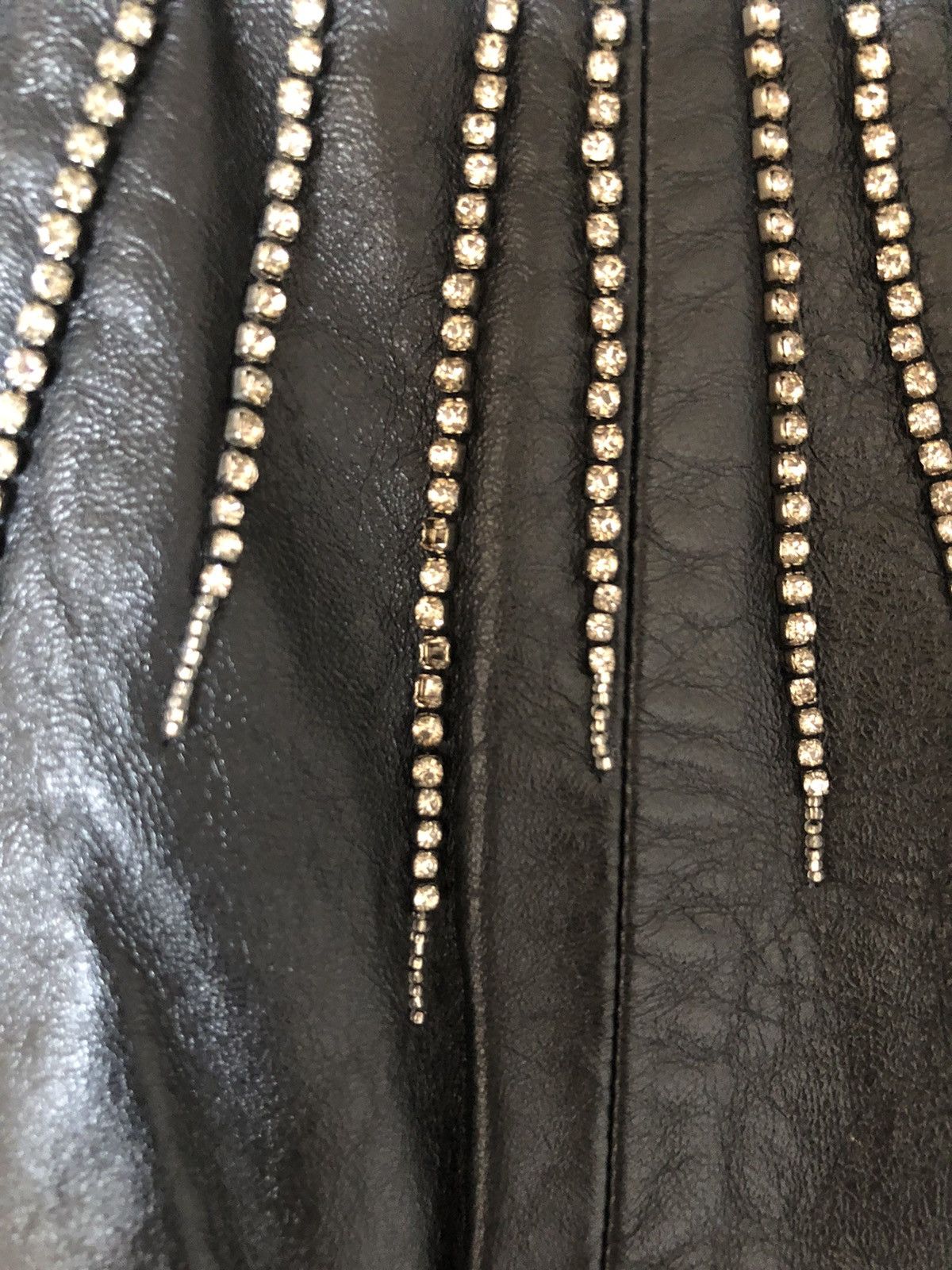 Hedi Slimane × Saint Laurent Paris Saint Laurent Fw16 crystal explosion leather bomber Size US L / EU 52-54 / 3 - 6 Thumbnail
