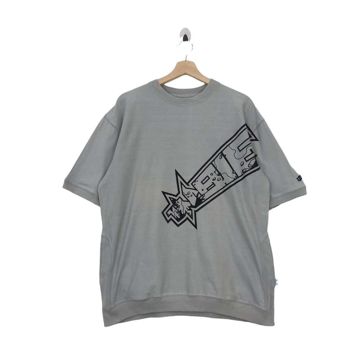 BREATHEX Japanese Brand Short Sleeve Sweatshirt Pullover