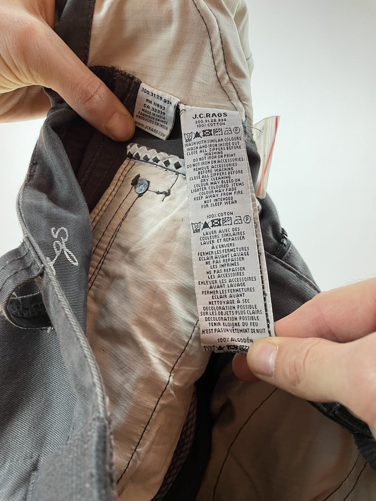 Other J. C. Rags cargo pants Y2K avant garde Mens Size Medium Size US 32 / EU 48 - 9 Thumbnail