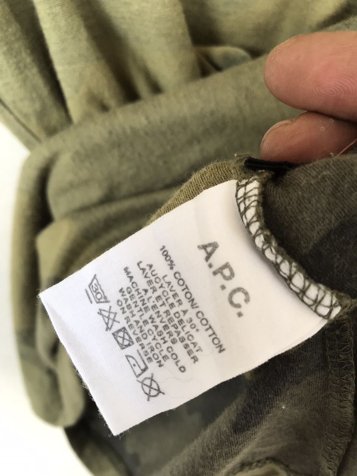 A.P.C. × Kanye West 💥A.p.c Kenye Camo Shirt Size US L / EU 52-54 / 3 - 8 Thumbnail