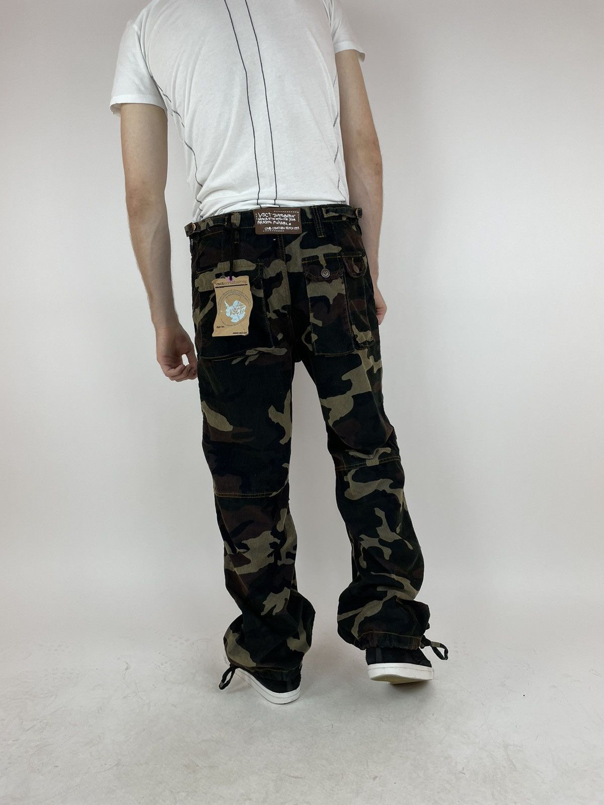 Other VSCT Camouflage Velvet corduroy cargo pants multi pockets Size US 34 / EU 50 - 4 Thumbnail