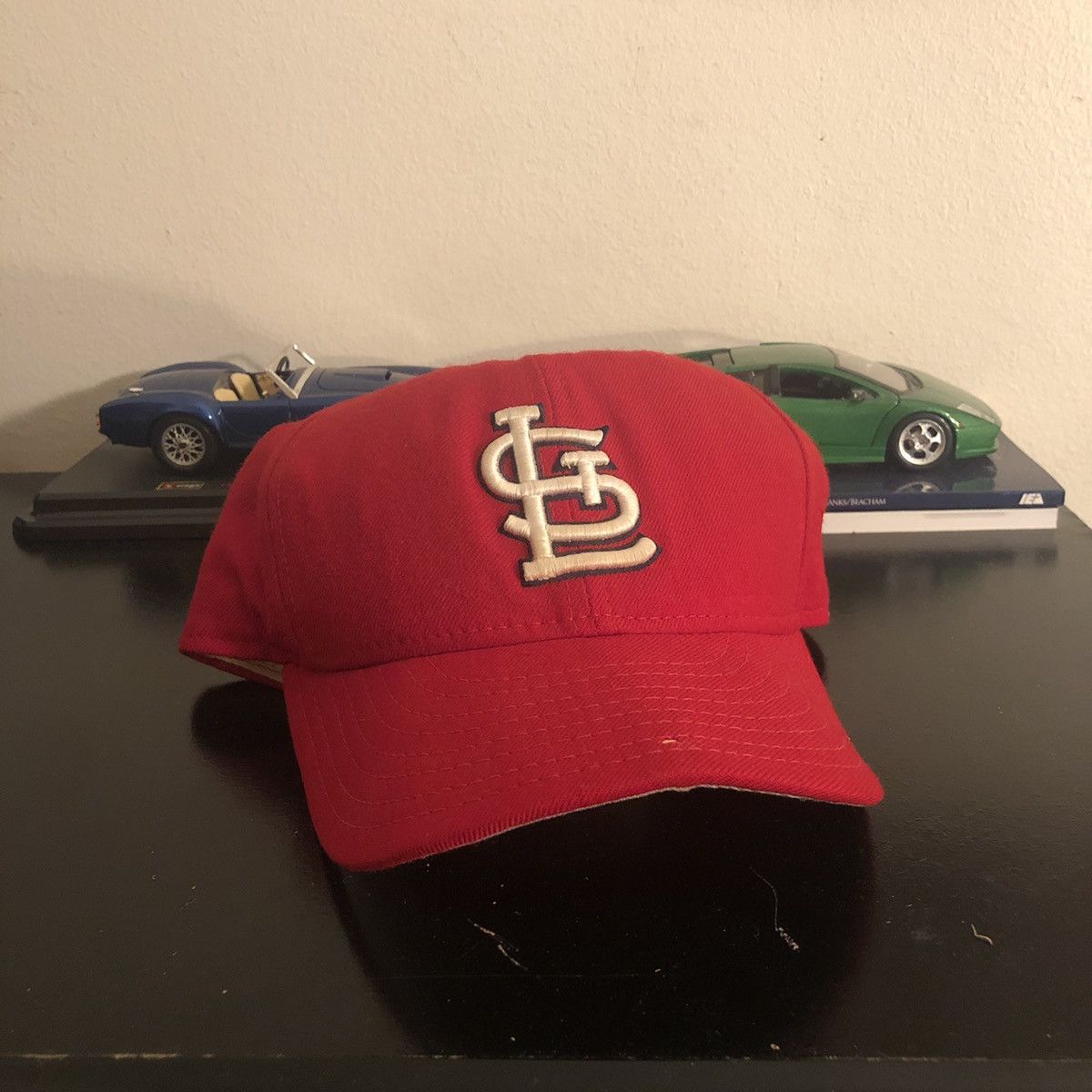 New Era × Vintage Vintage St. Louis Cardinals New Era Diamond Wool Fitted Hat Size ONE SIZE - 2 Thumbnail