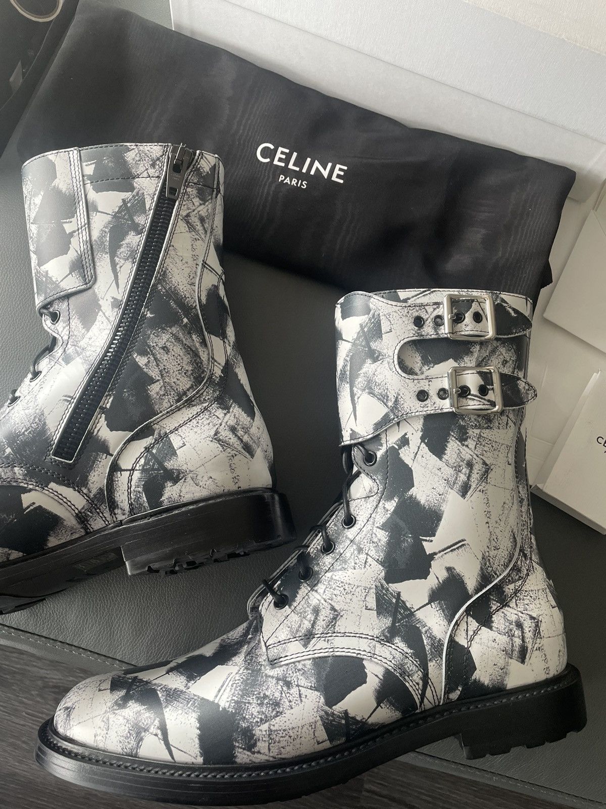 $2k Rare Limited Super Hedi Runway Brand New Ranger Boots