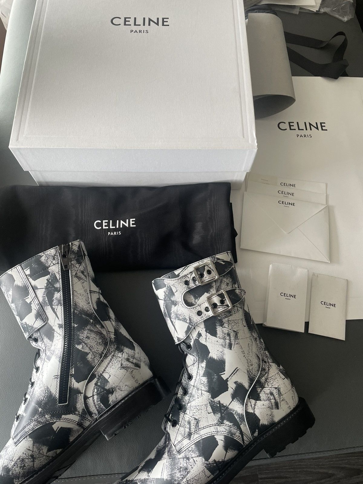 $2k Rare Limited Super Hedi Runway Brand New Ranger Boots
