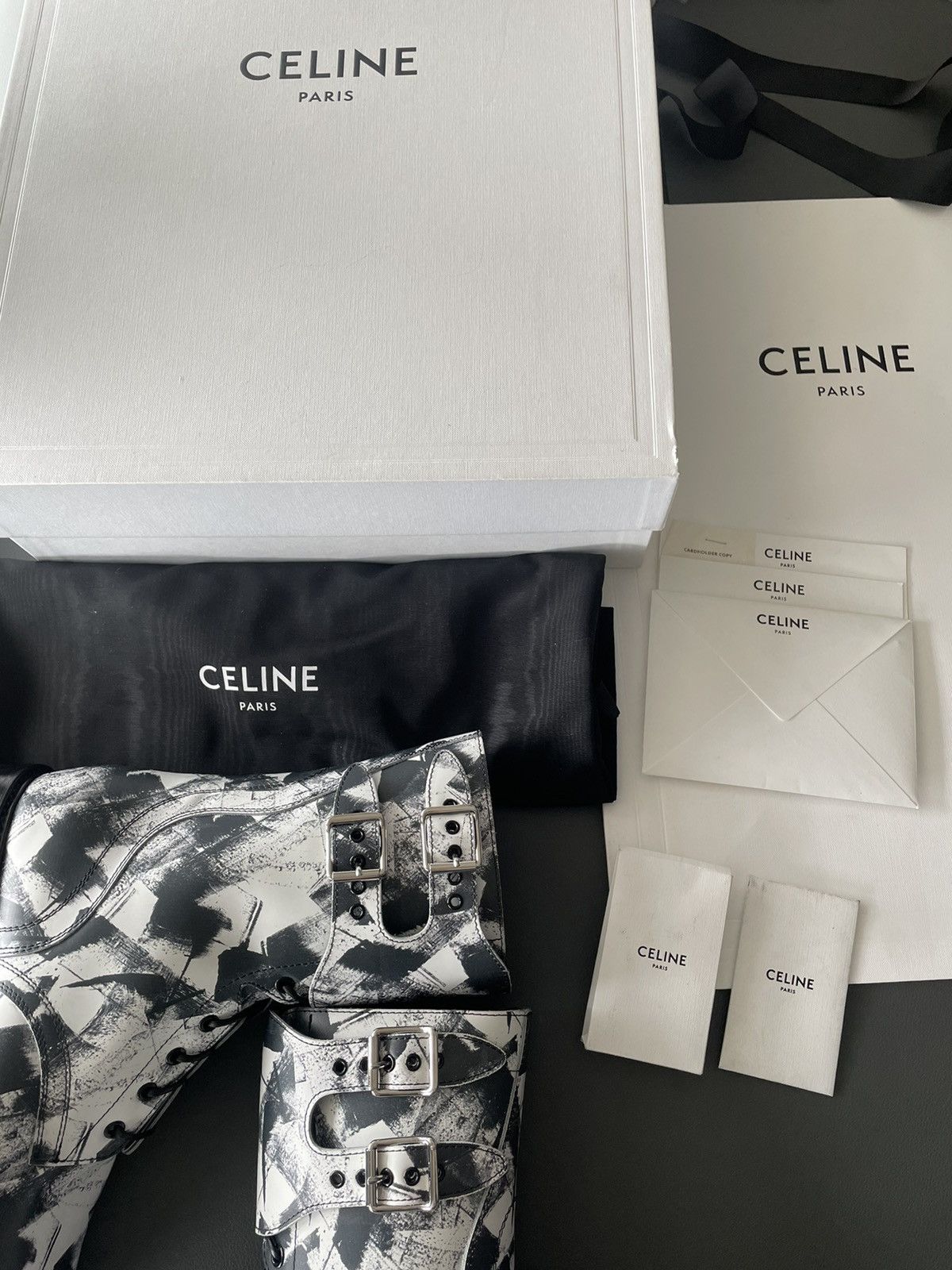 $2k Rare Limited Super Hedi Runway Brand New Ranger Boots