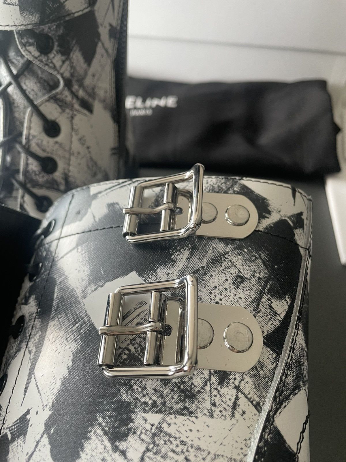 $2k Rare Limited Super Hedi Runway Brand New Ranger Boots