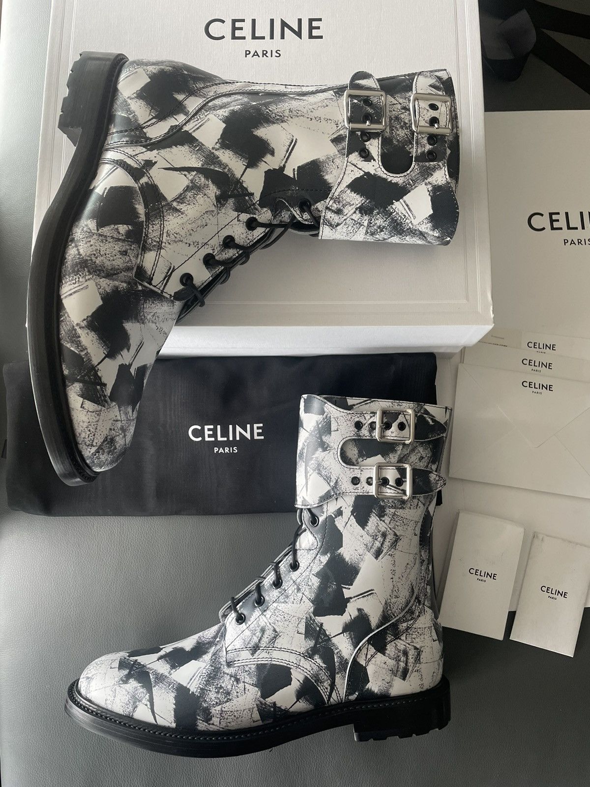 $2k Rare Limited Super Hedi Runway Brand New Ranger Boots