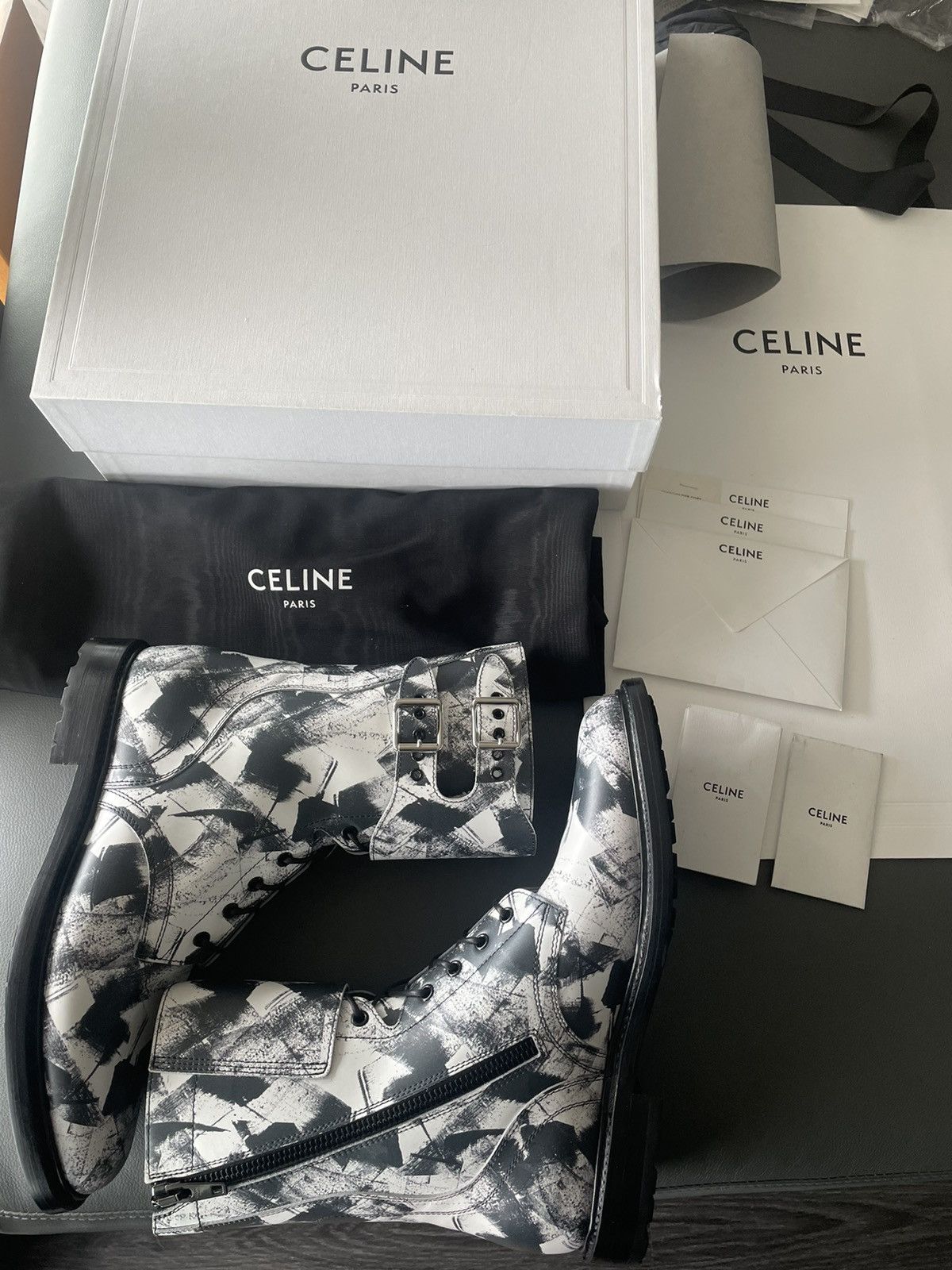 $2k Rare Limited Super Hedi Runway Brand New Ranger Boots