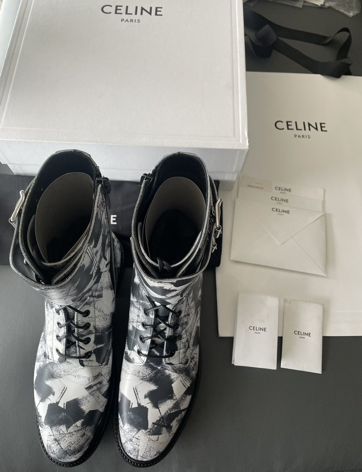 $2k Rare Limited Super Hedi Runway Brand New Ranger Boots