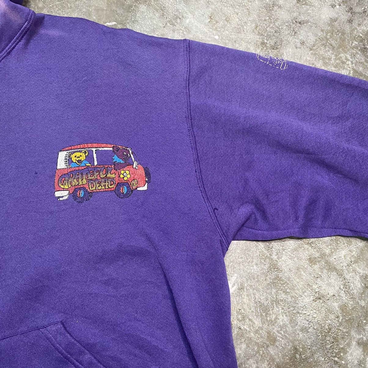 Band Tees × Grateful Dead × Vintage VINTAGE Distressed 90’s GRATEFUL DEAD SPRING ROAD Hoodie Size US L / EU 52-54 / 3 - 14 Thumbnail