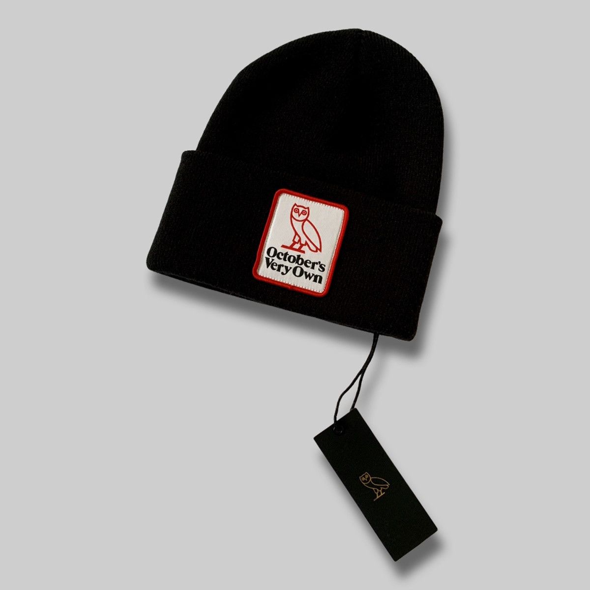 Drake OVO CLASSIC OWL PATCH BEANIE TOQUE BRAND NEW Size ONE SIZE - 2 Thumbnail