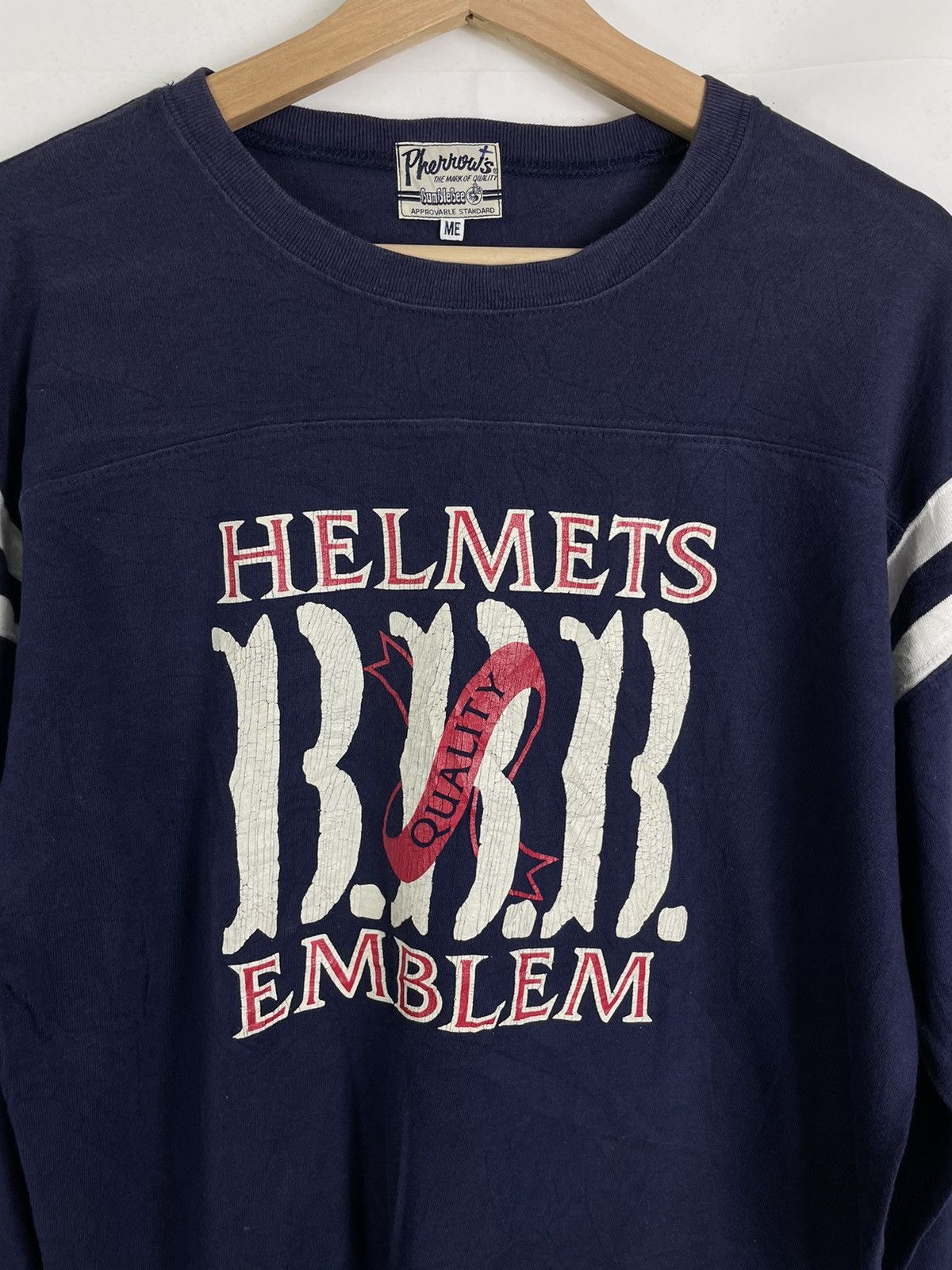 Pherrow's Pherrow’s Bumblebee “Helmets Emblem” | Japan L/S Tee M Size US M / EU 48-50 / 2 - 5 Thumbnail
