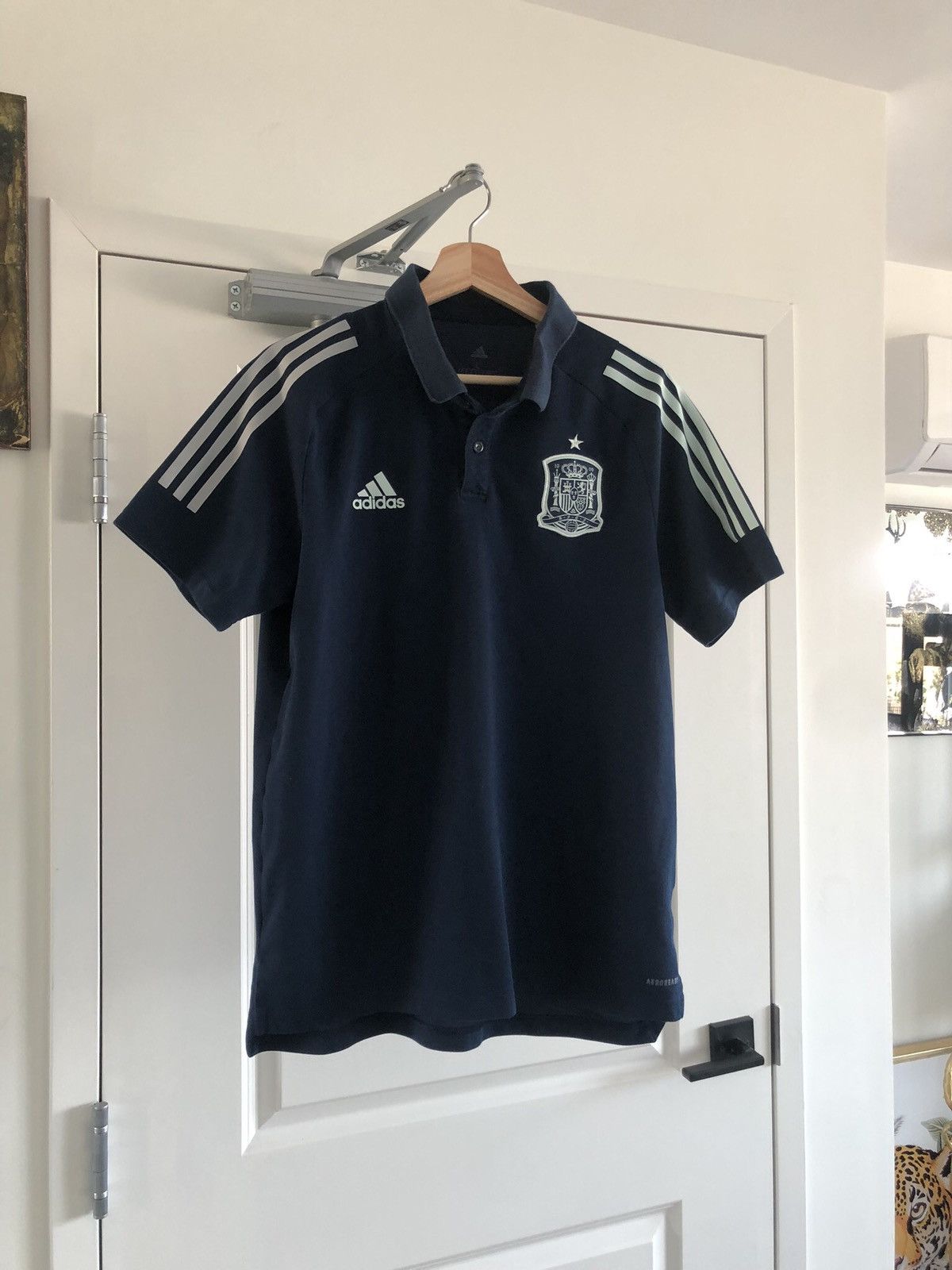 Spain euro 2020 adidas polo shirt