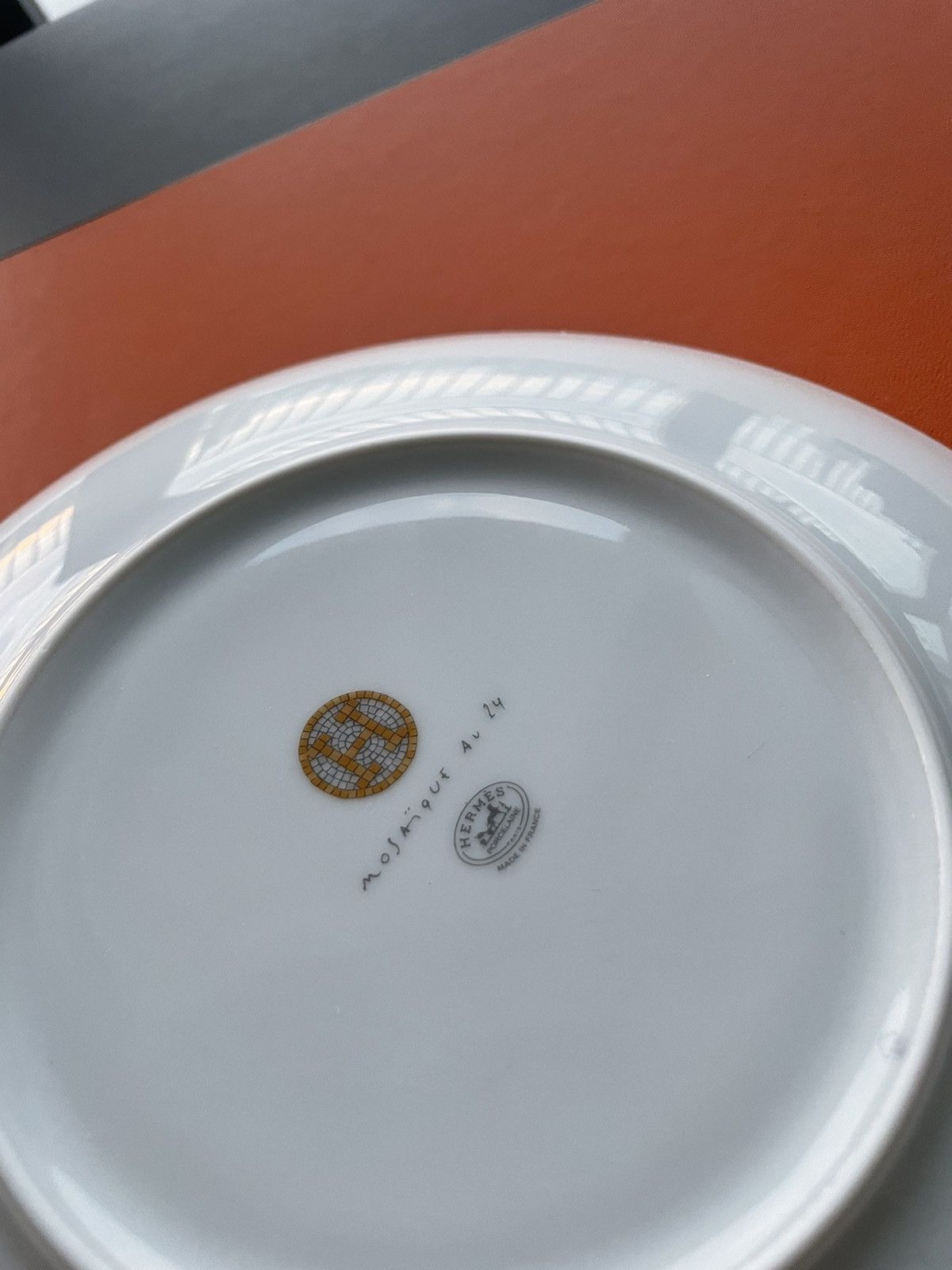 Hermes Brand New Limited H Logo Hermes Mosaique Plate Size ONE SIZE - 14 Thumbnail