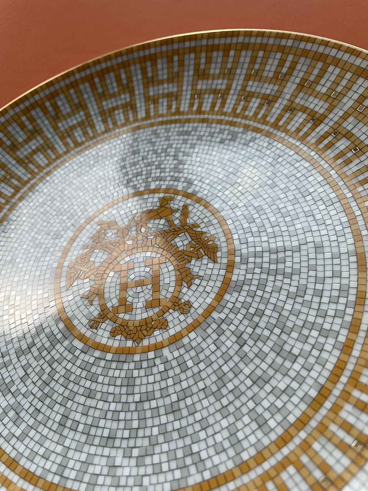 Hermes Brand New Limited H Logo Hermes Mosaique Plate Size ONE SIZE - 4 Thumbnail