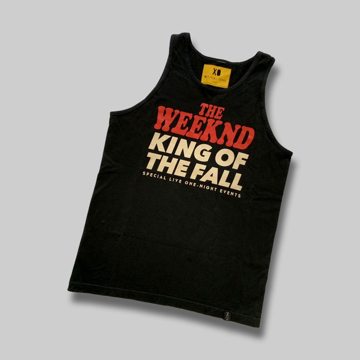 The Weeknd OFFICIAL ISSUE XO KING OF THE FALL KOTF TANK TOP Size US M / EU 48-50 / 2 - 3 Thumbnail