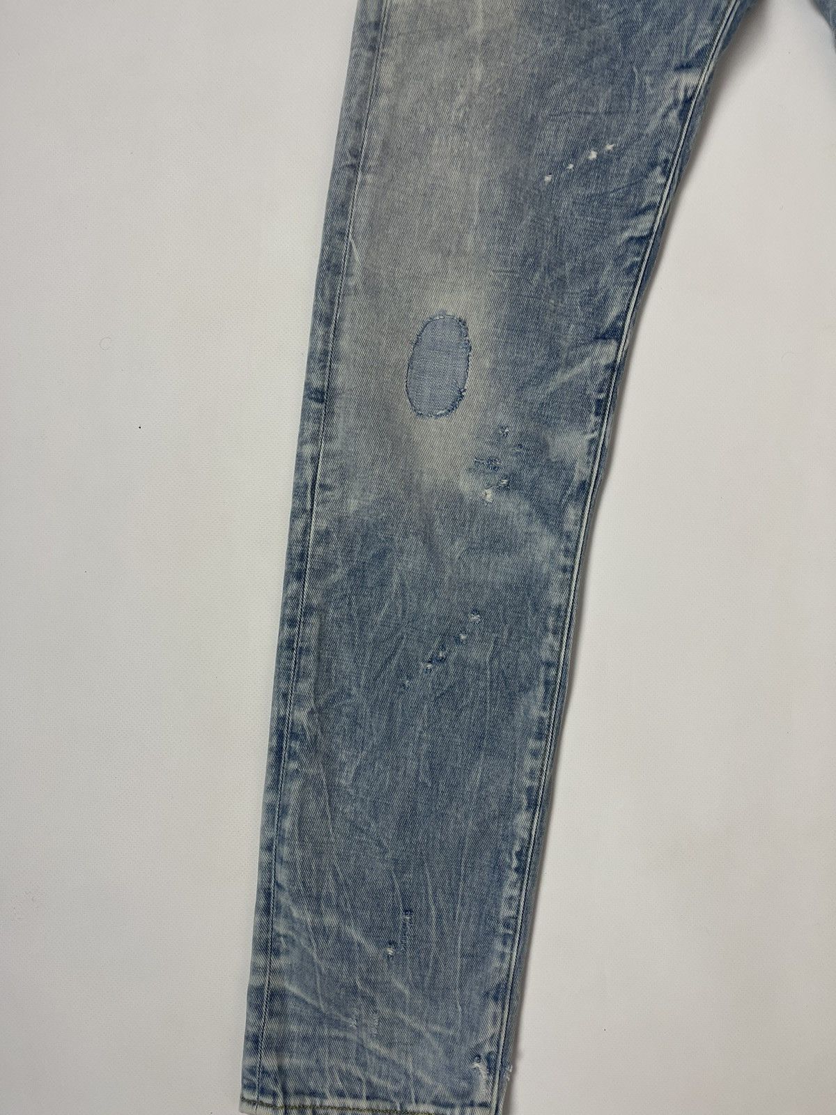 G-Star G-Star Raw 3301 Slim distressed faded denim jeans pants Size US 31 - 11 Thumbnail