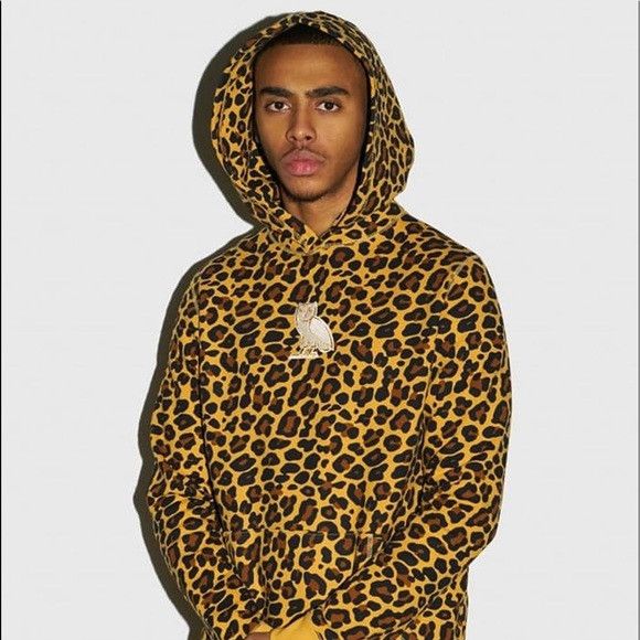 Drake OVO LEOPARD CALSSIC OWL HOODIE 2018 Size US L / EU 52-54 / 3 - 2 Thumbnail