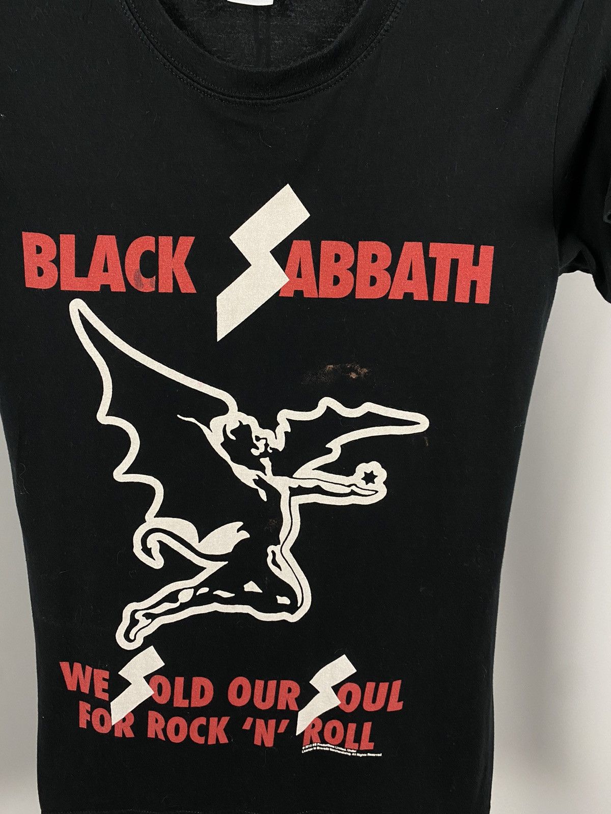 Black Sabbath Black Sabbath band tee big logo T-shirts streetwear size S Size US S / EU 44-46 / 1 - 2 Thumbnail