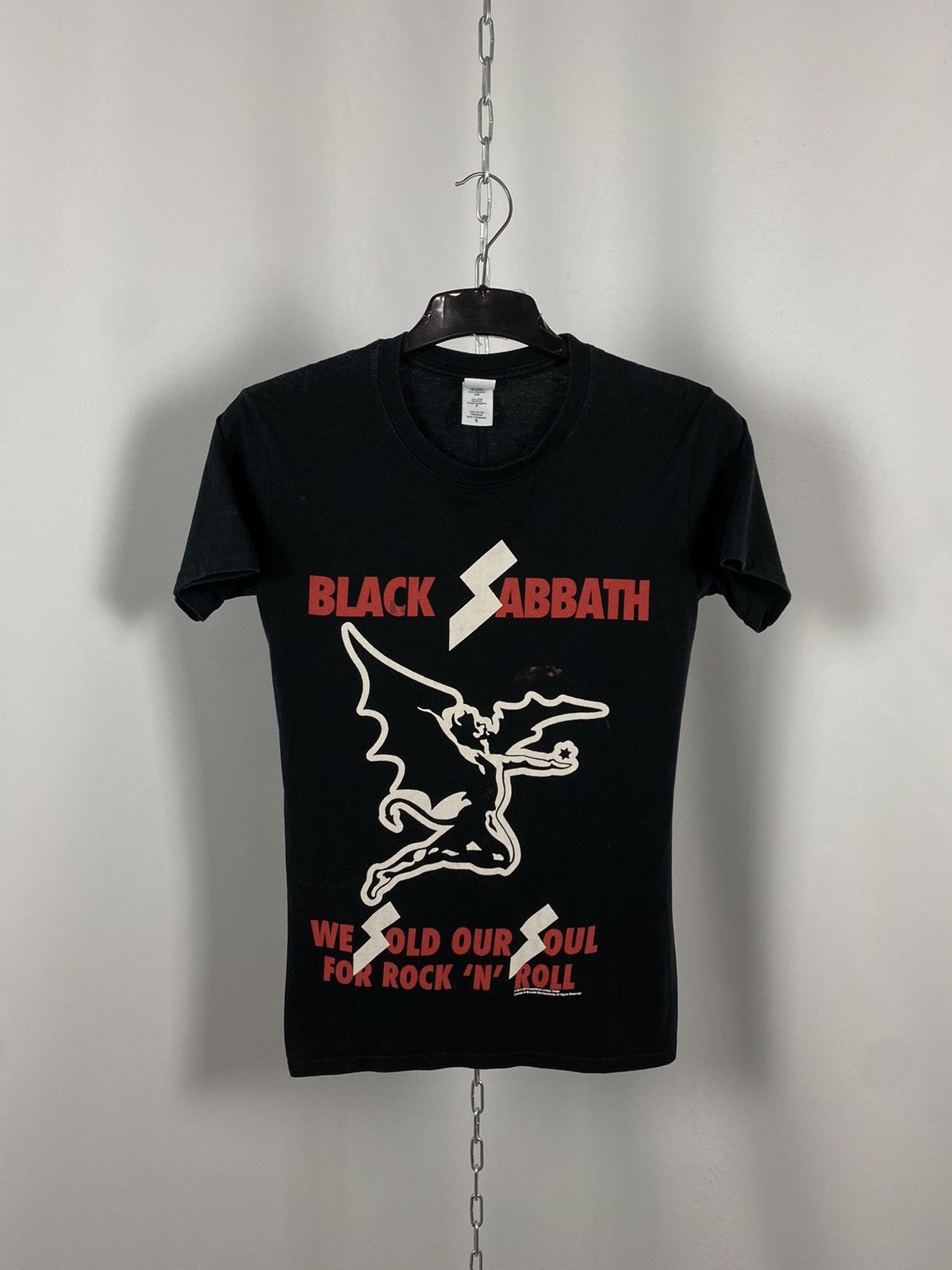 Black Sabbath Black Sabbath band tee big logo T-shirts streetwear size S Size US S / EU 44-46 / 1 - 1 Thumbnail