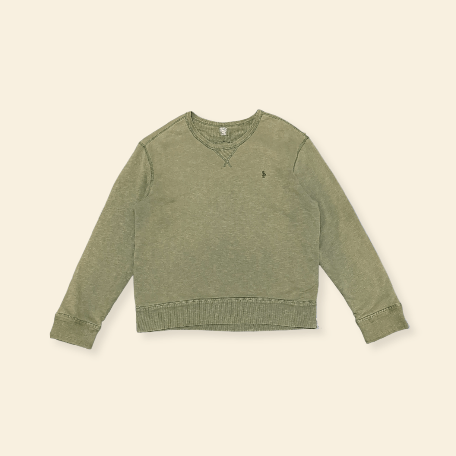 Polo Ralph Lauren × Ralph Lauren × Vintage Vintage Polo Ralph Lauren Earth Tone Sweatshirt Size US XL / EU 56 / 4 - 1 Thumbnail
