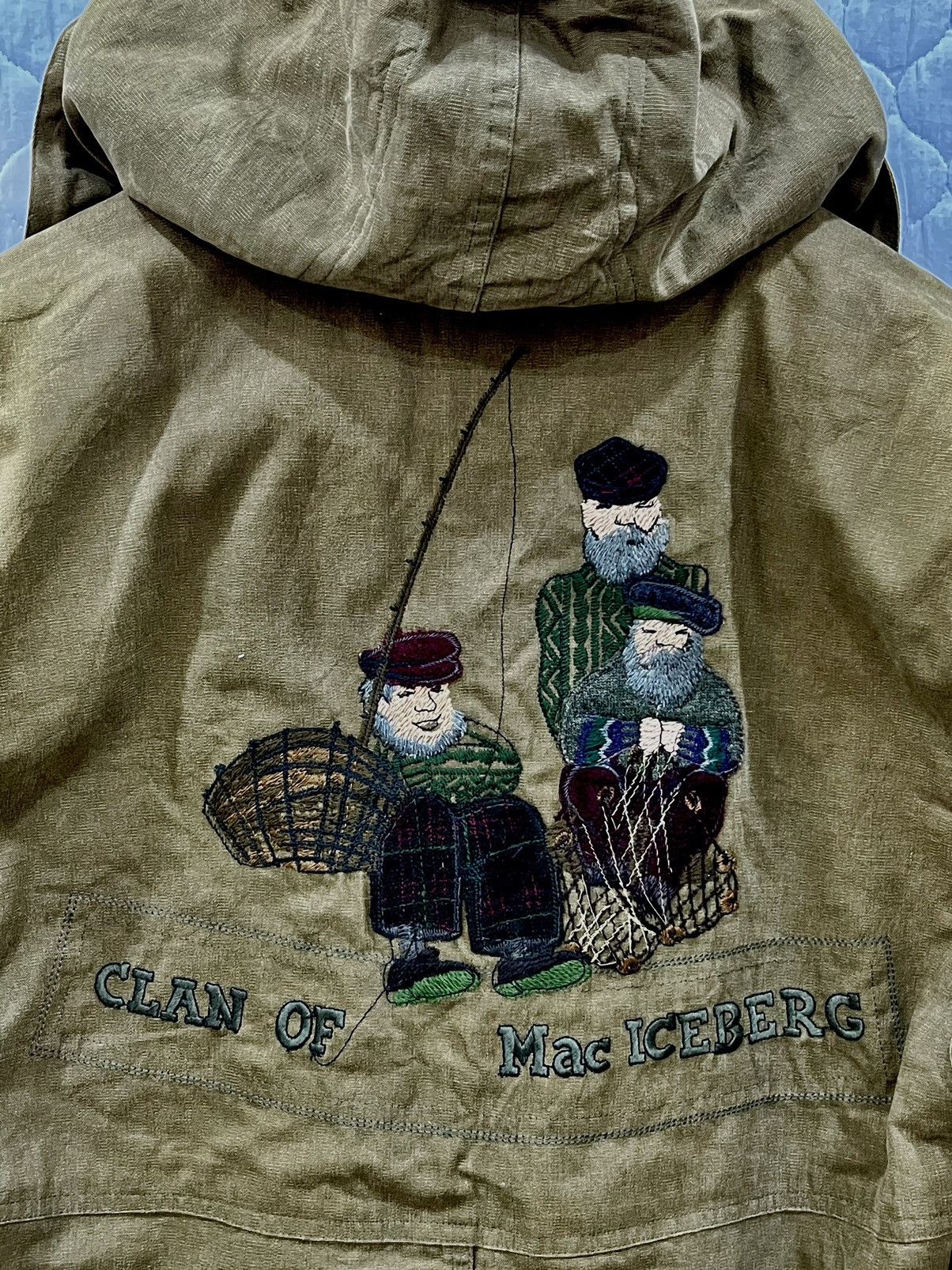 Iceberg P. VINTAGE ICEBERG JACKET CLAN OF MAN ICEBERG LAMPO ZIPPER Size US XL / EU 56 / 4 - 6 Thumbnail