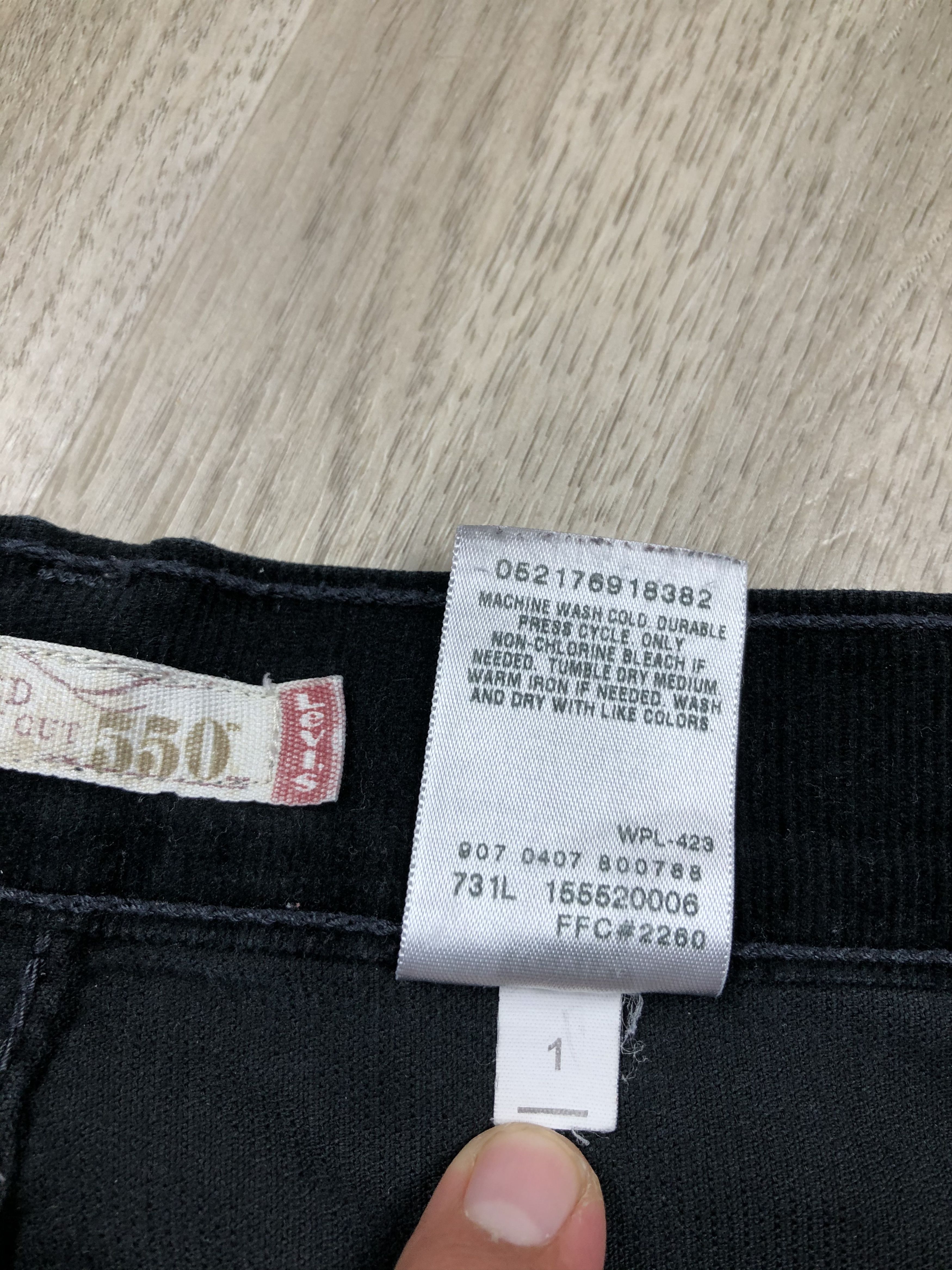 Levi's × Levi's Vintage Clothing × Vintage Levi's 550 Vintage Corduroy Denim Pants Jeans Size 34" / US 12 / IT 48 - 11 Thumbnail