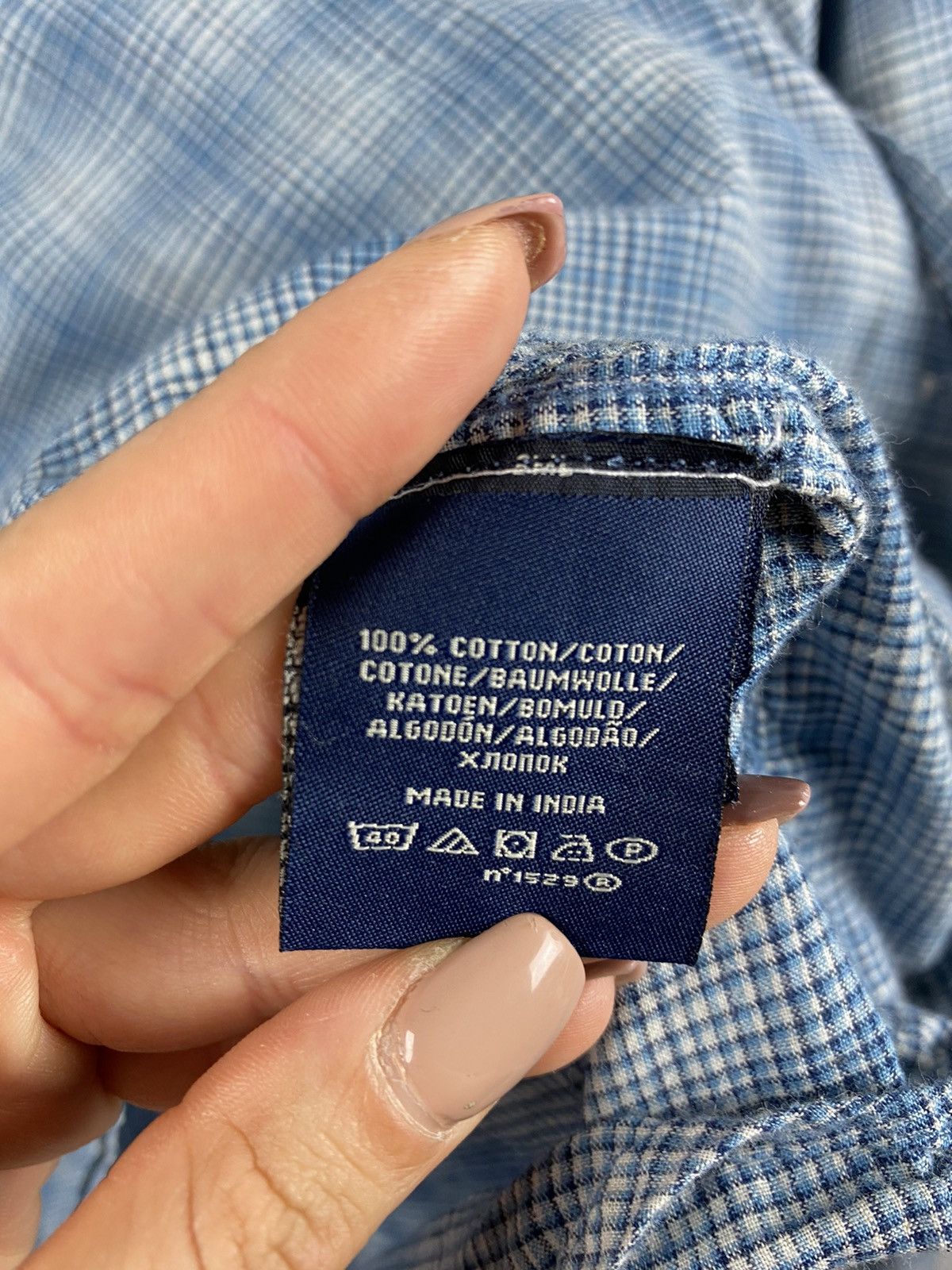 Ralph Lauren Polo Jeans CO shirts long sleeve blue streetwear size L Size US M / EU 48-50 / 2 - 4 Thumbnail