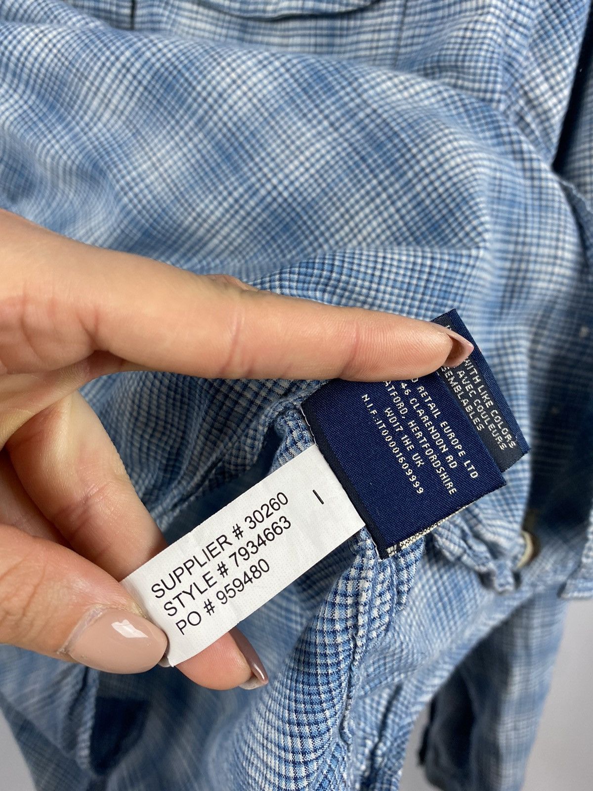 Ralph Lauren Polo Jeans CO shirts long sleeve blue streetwear size L Size US M / EU 48-50 / 2 - 5 Thumbnail