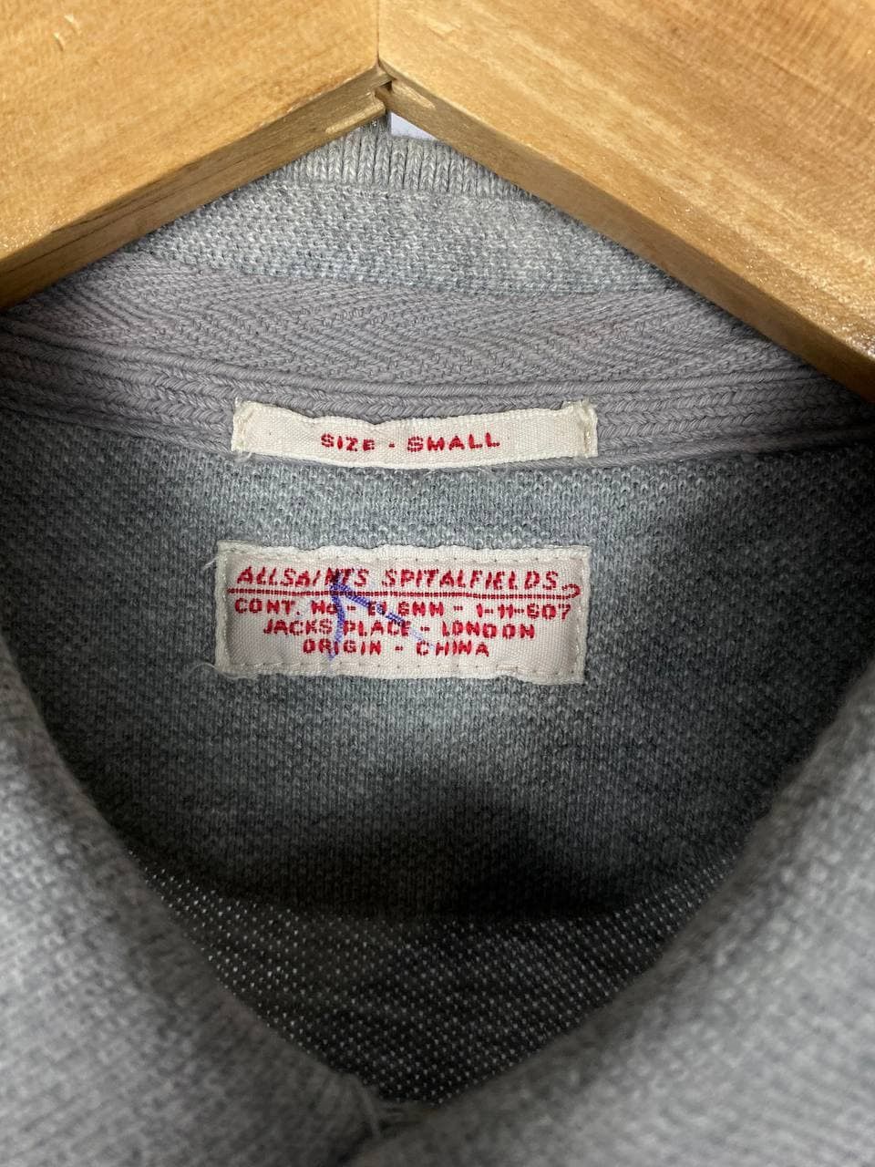 Allsaints Allsaints luxury polo long sleeve streetwear size S Size US S / EU 44-46 / 1 - 3 Thumbnail