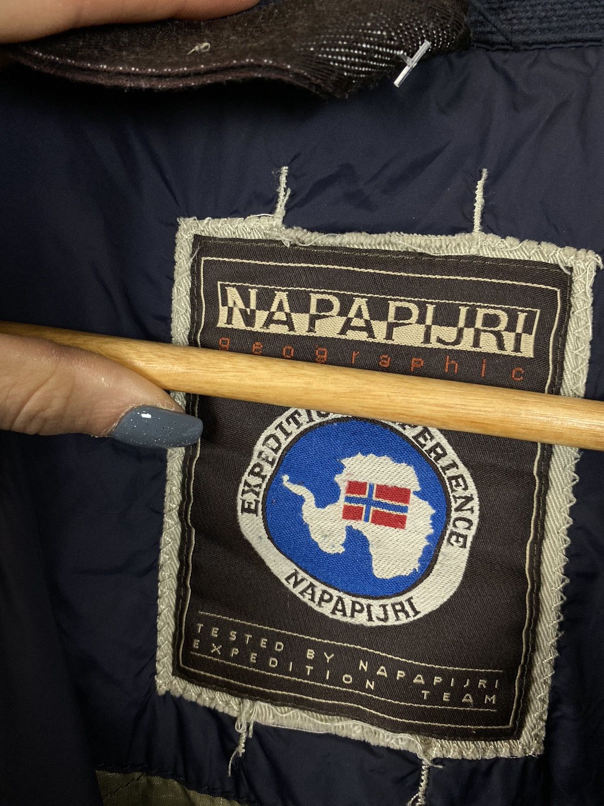 Napapijri Napapijri geographic light jacket luxury size XXL Size US XXL / EU 58 / 5 - 6 Thumbnail