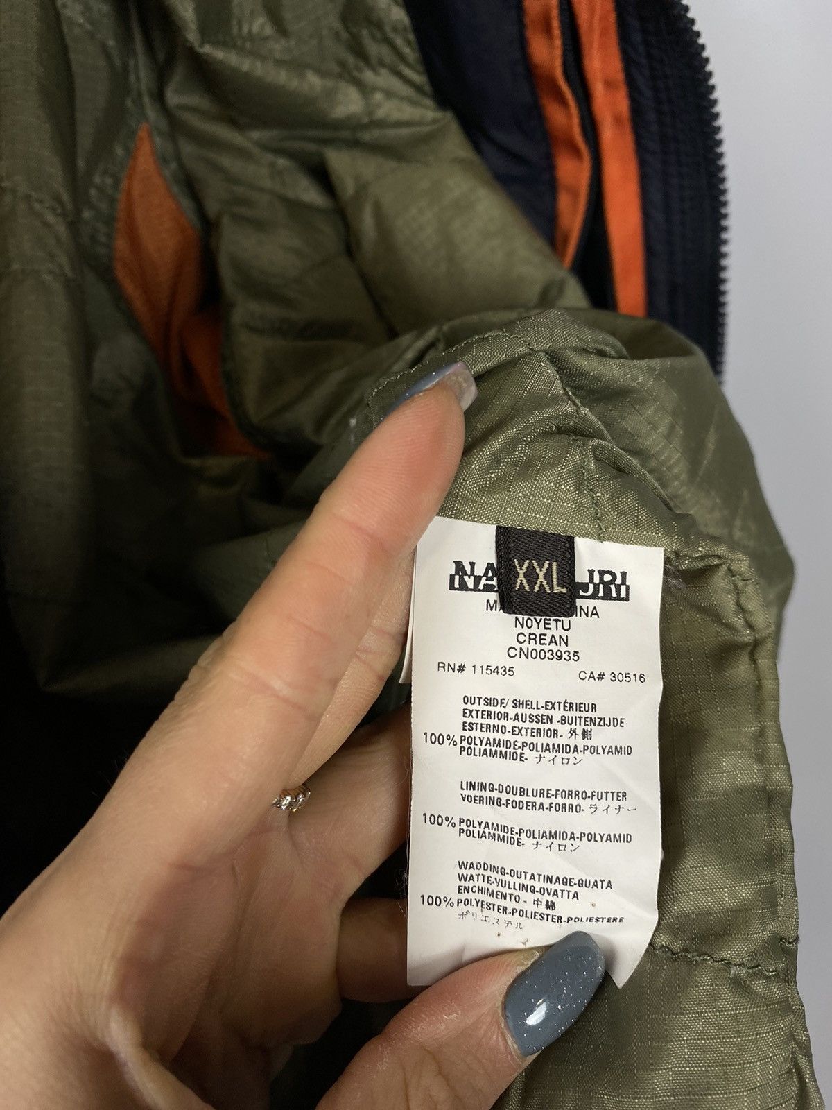 Napapijri Napapijri geographic light jacket luxury size XXL Size US XXL / EU 58 / 5 - 7 Thumbnail