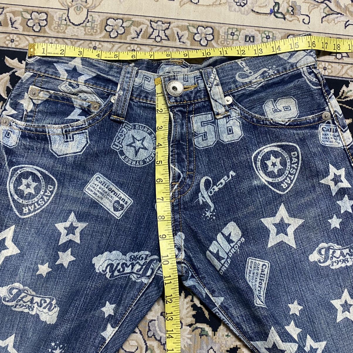 Japanese Brand Japanese Brand CO&LU Printed Denim Jeans Size US 31 - 17 Thumbnail