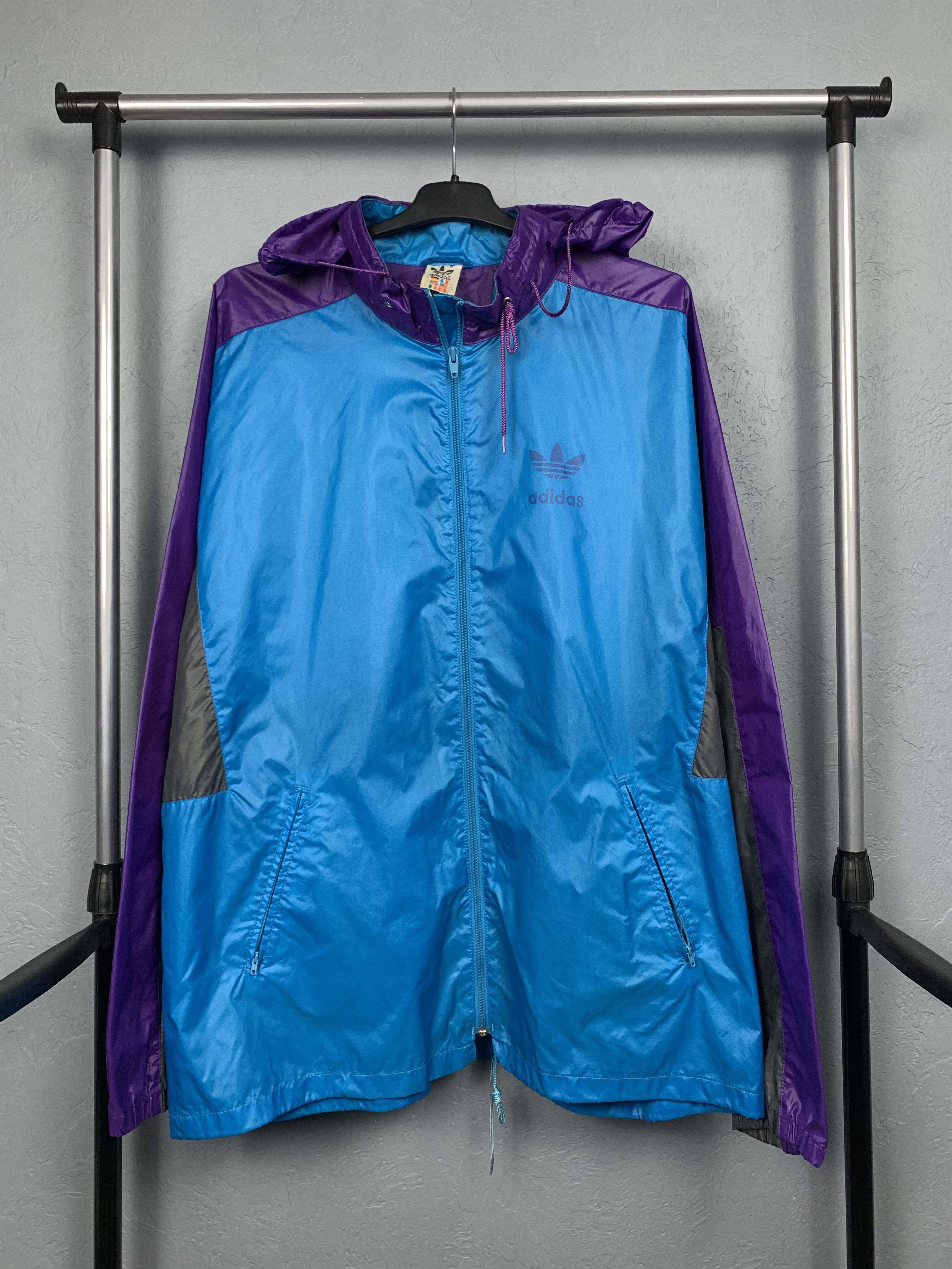 Adidas Adidas 90s Vintage Windbreaker Mens Jacket Size US XL / EU 56 / 4 - 1 Thumbnail