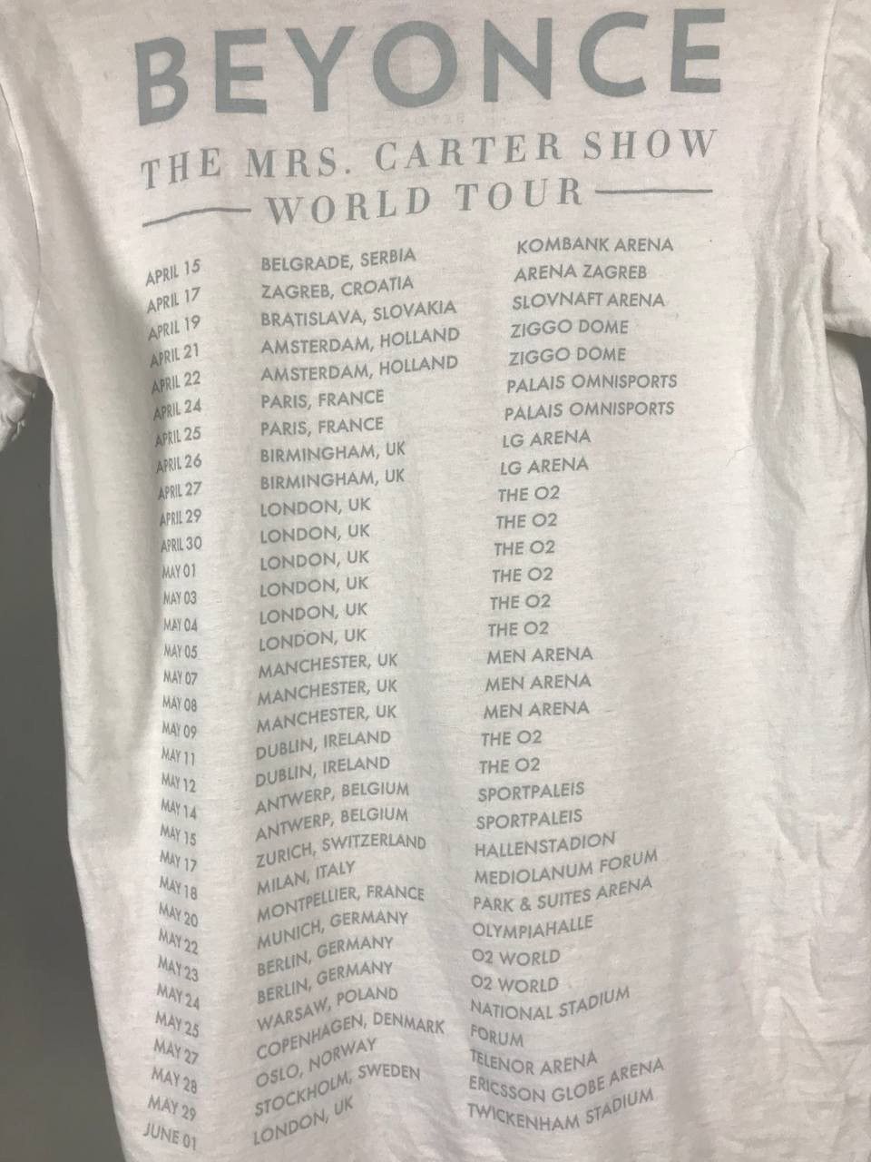 Band Tees Beyoncé vintage band tour tee Size US S / EU 44-46 / 1 - 6 Thumbnail