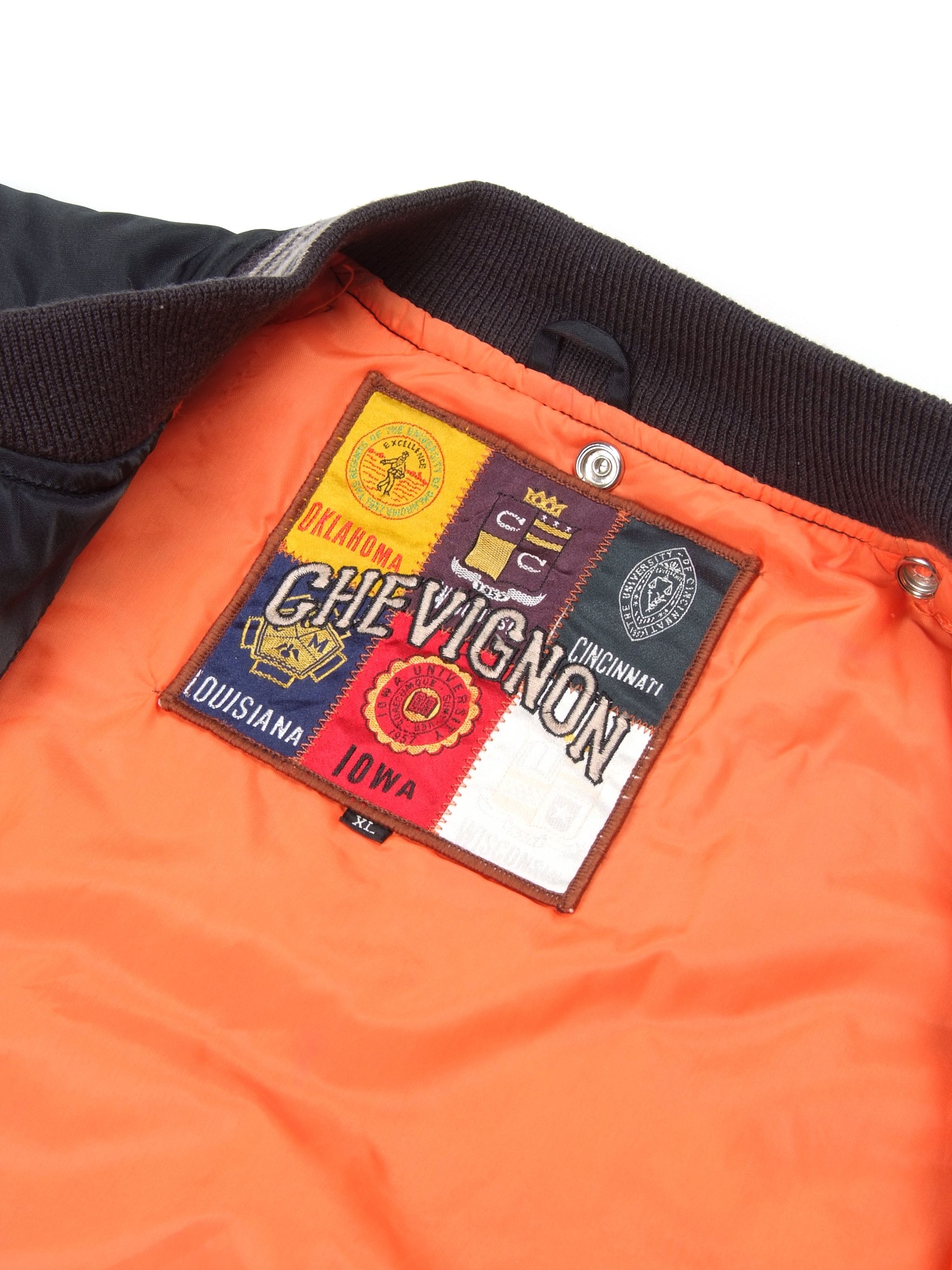 Chevignon × Vintage Vintage RARE Chevignon Vintage Bomber HONOR 350 TM ACES Size US XL / EU 56 / 4 - 5 Thumbnail