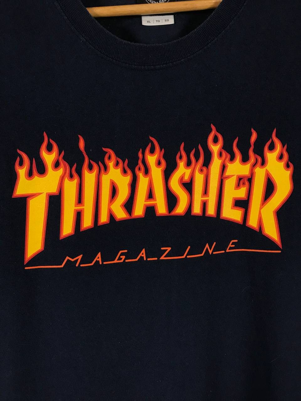 Thrasher Thrasher Magazine vintage streetwear skateboard tee Size US XL / EU 56 / 4 - 3 Thumbnail