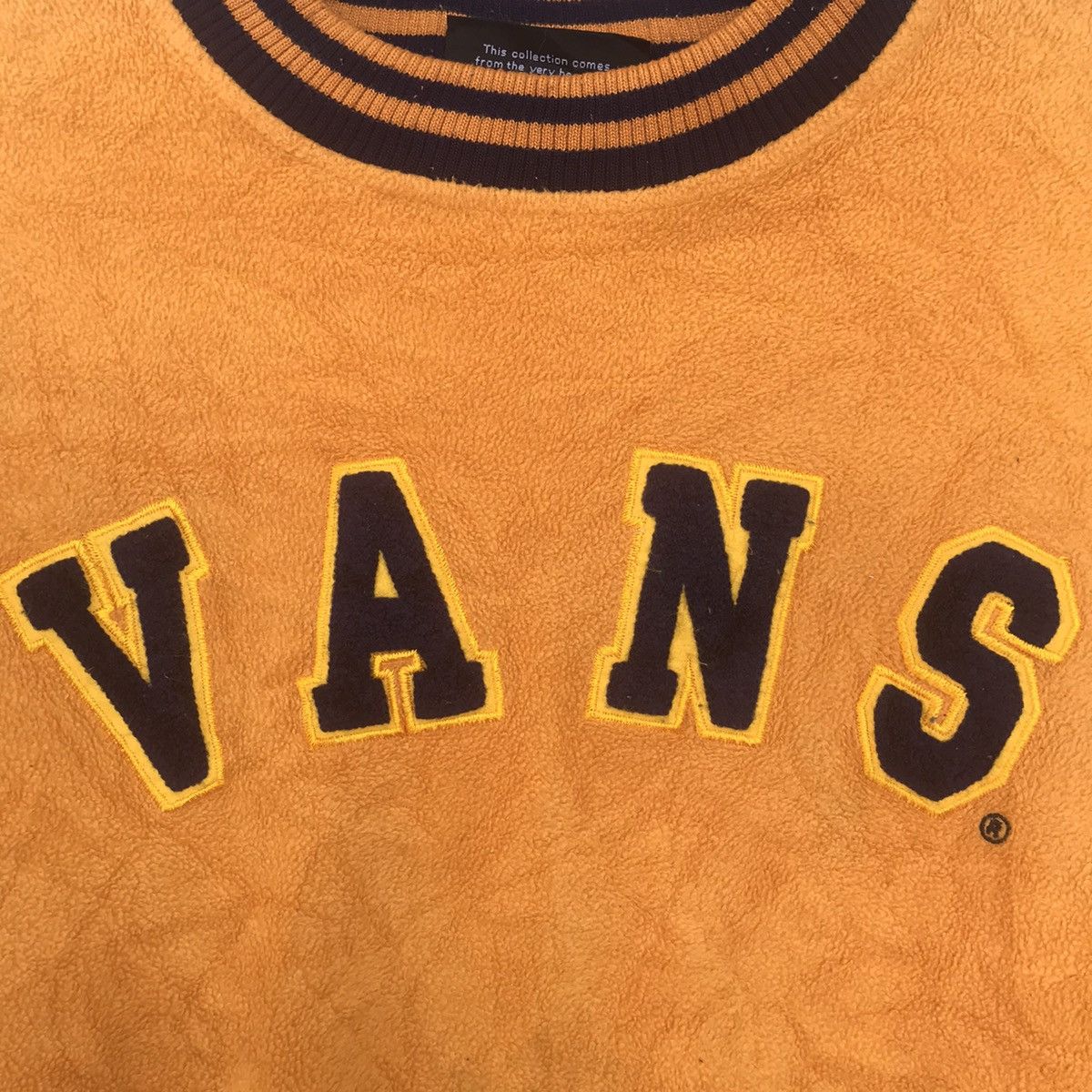 Vans × Vintage Vintage Vans fleece big logo spellout Size US M / EU 48-50 / 2 - 2 Thumbnail