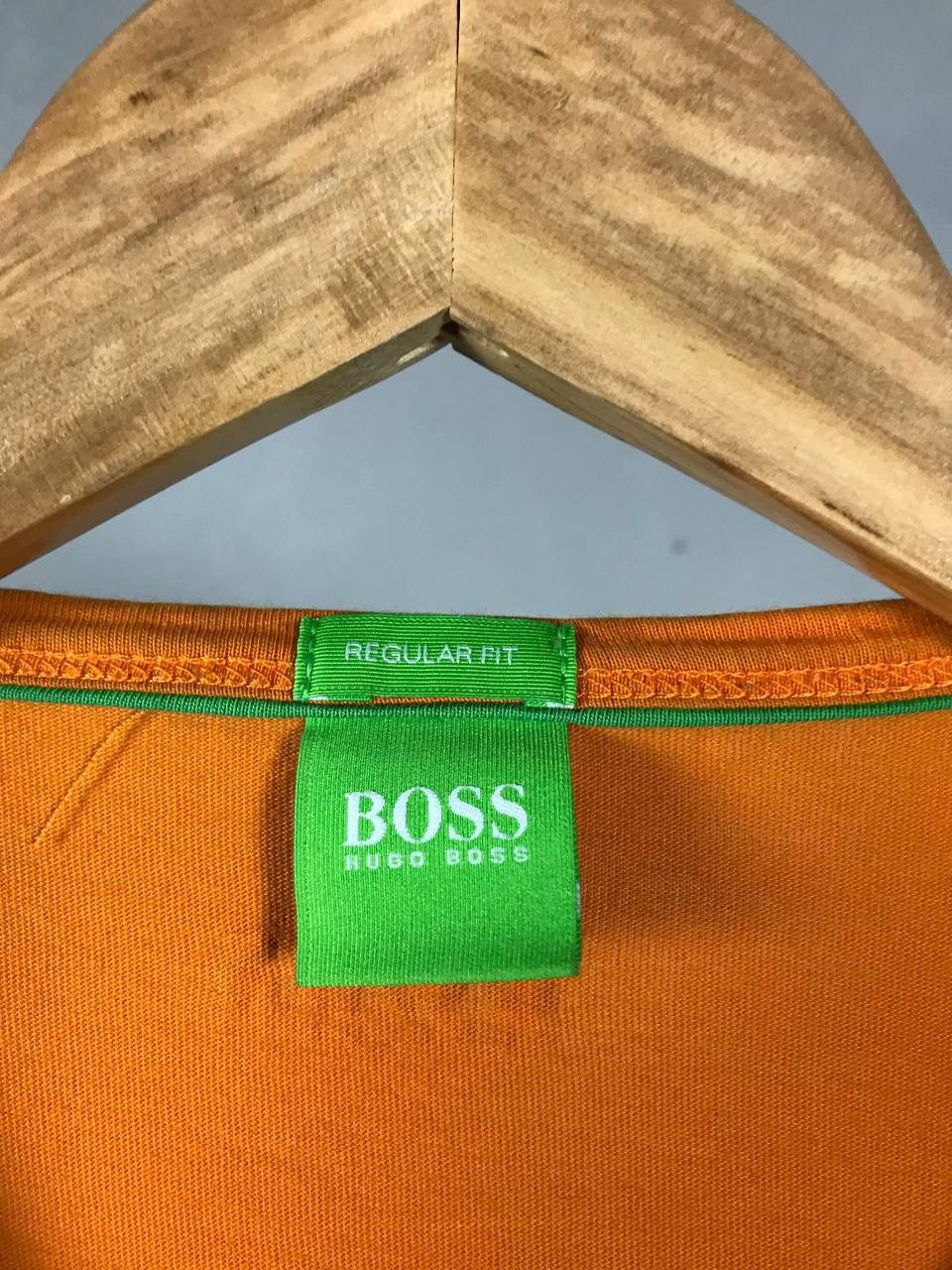 Hugo Boss Hugo Boss luxury streetwear orange tee Size US M / EU 48-50 / 2 - 5 Thumbnail