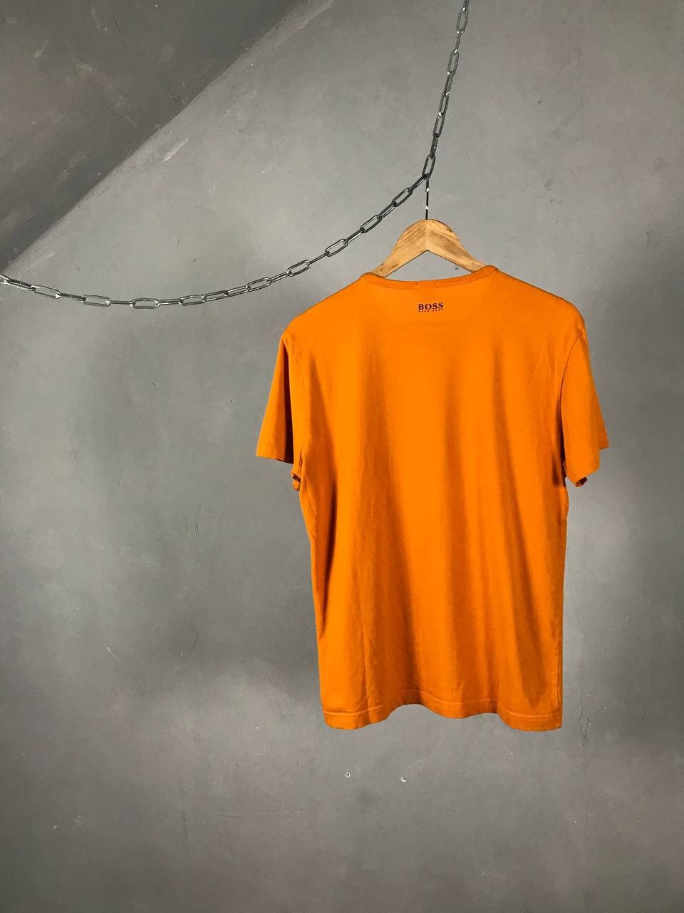 Hugo Boss Hugo Boss luxury streetwear orange tee Size US M / EU 48-50 / 2 - 8 Thumbnail