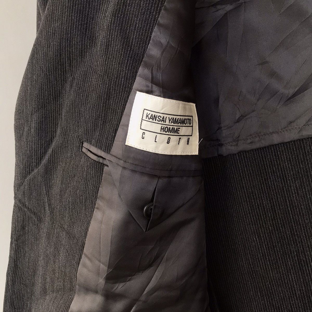 Designer × Japanese Brand × Kansai Yamamoto Vintage Kansai Yamamoto Homme Blazer Size 36R - 4 Thumbnail